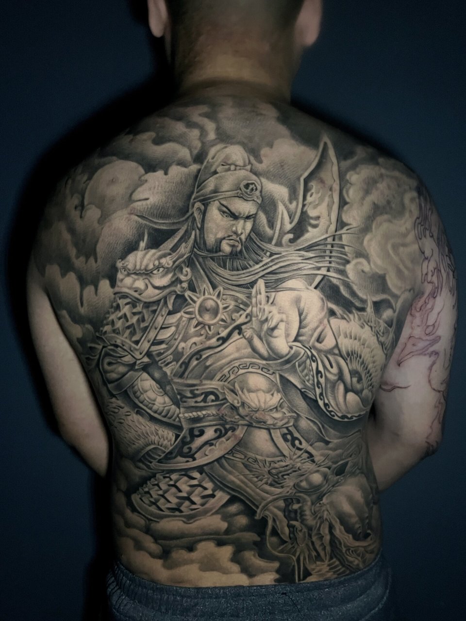 满背关羽,关云长,关二爷纹身 店内满背:关羽,关云长,关二爷纹身 用