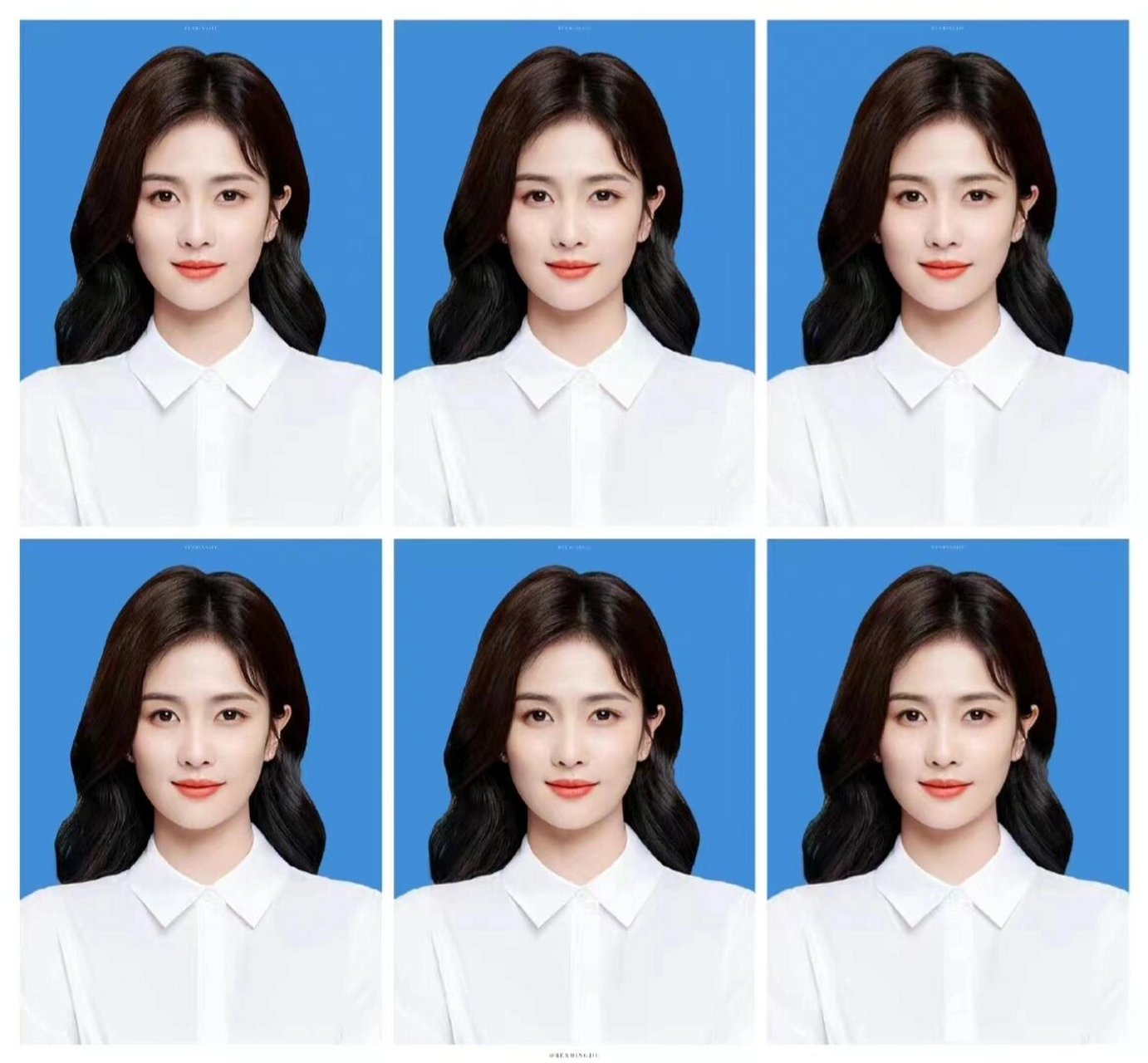 美女白鹿的证件照也太好看了吧