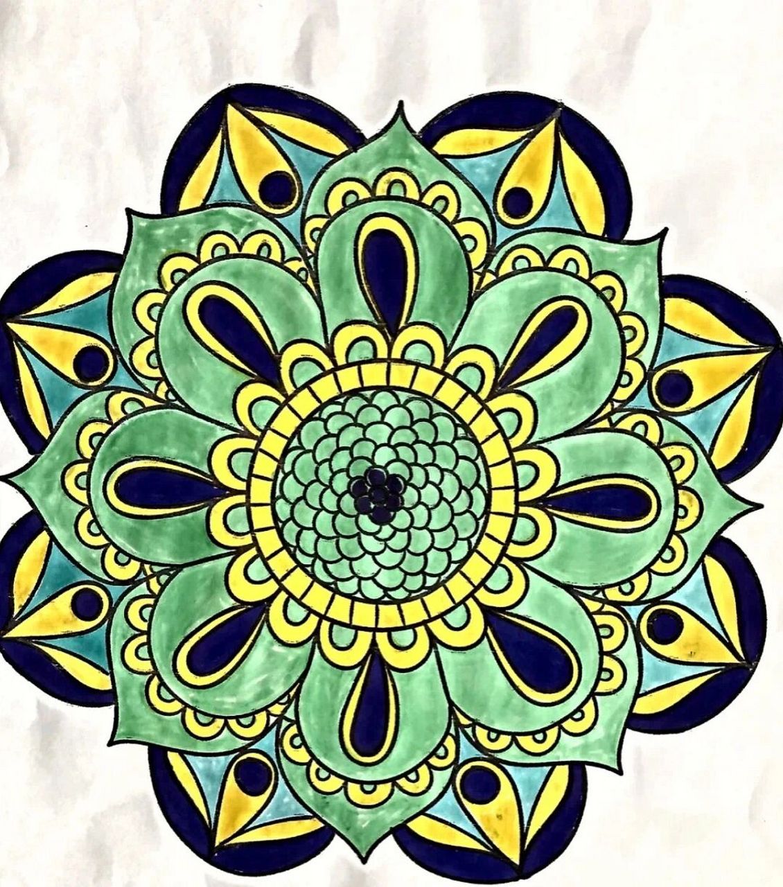 曼陀罗绘画 疗愈身心的原理 95949697曼陀罗是开启心灵与宇宙