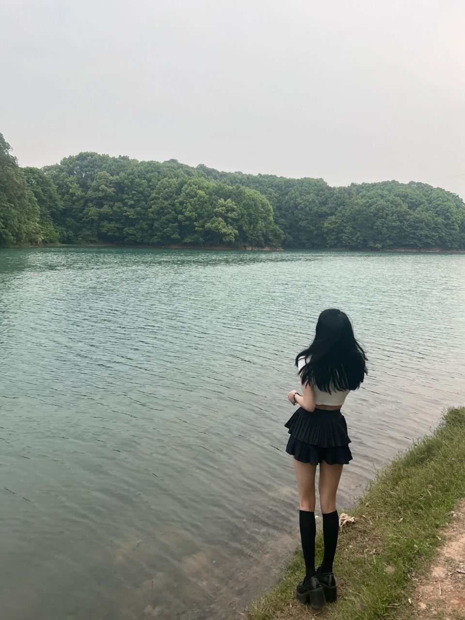 白塔湖 拍照钓鱼神地