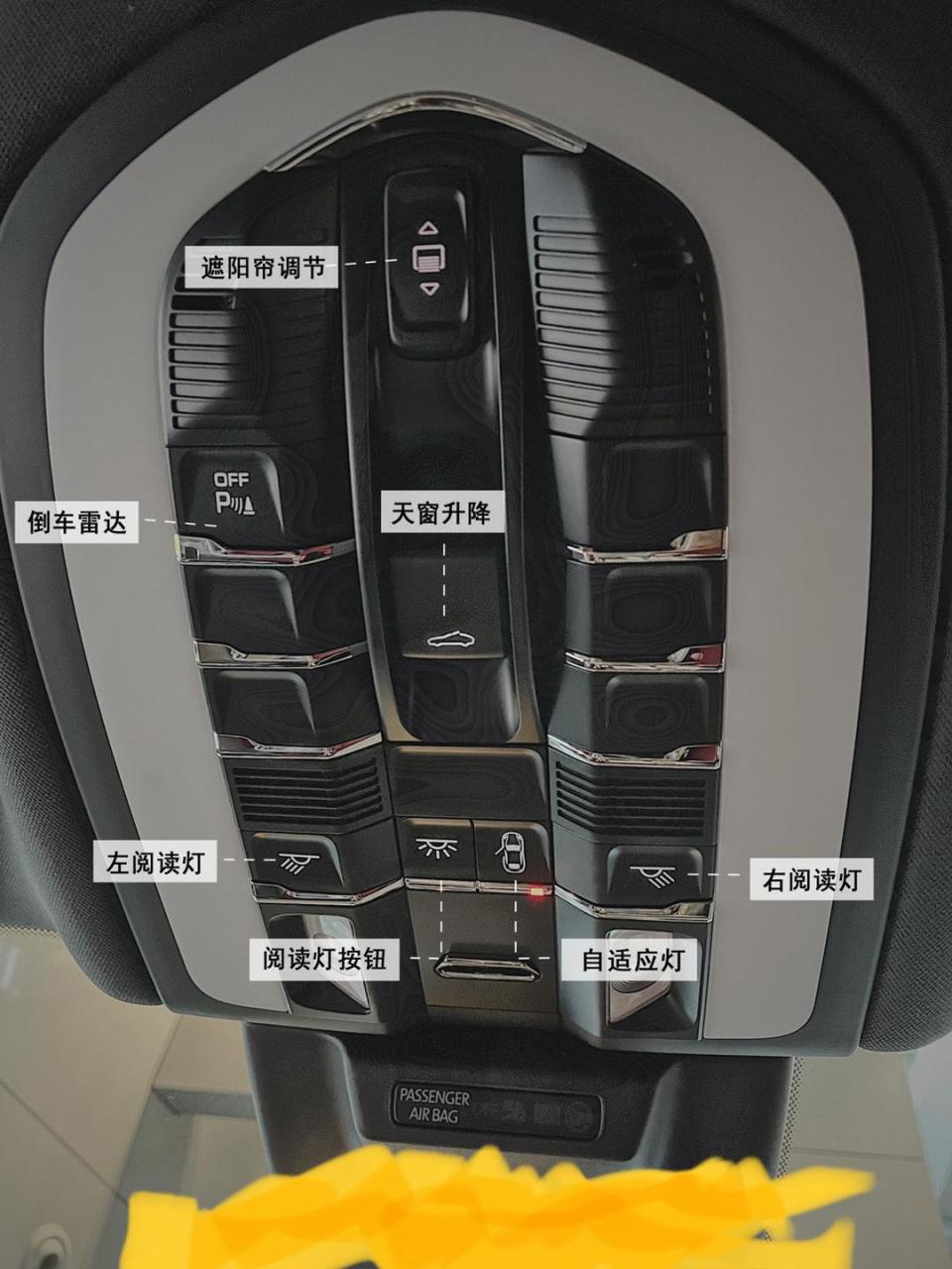 保时捷macan按键说明最全图解,喜欢的朋友帮点个赞,遇到保时捷不懂的