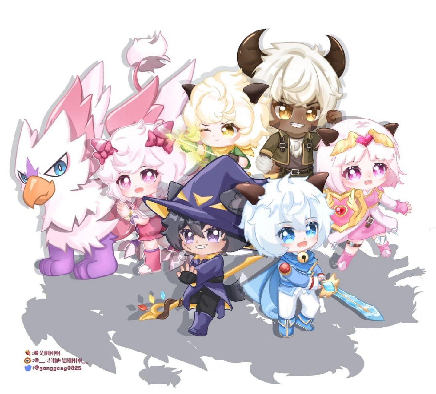 [q版喜羊羊与灰太狼～]合集 !一家人就要整整齐齐!