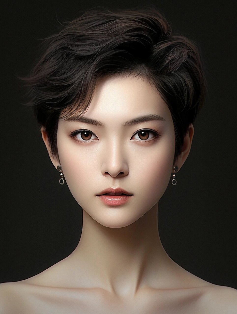 女生头像丨极简风短发 女人也能这么帅! 天啦噜.