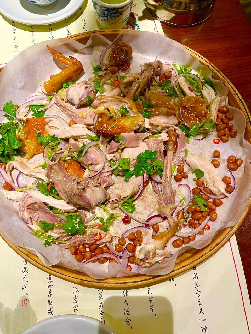 甘坑客家小镇必吃美食 招牌盐焗鸡真的好好吃00 粉丝蒸扇贝 凉拌