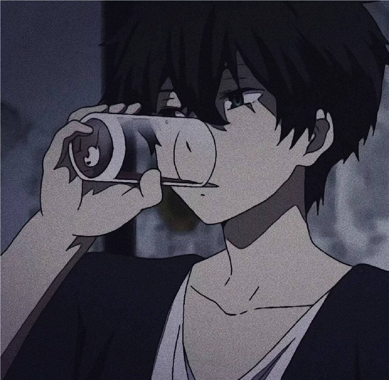 伤感男生动漫头像