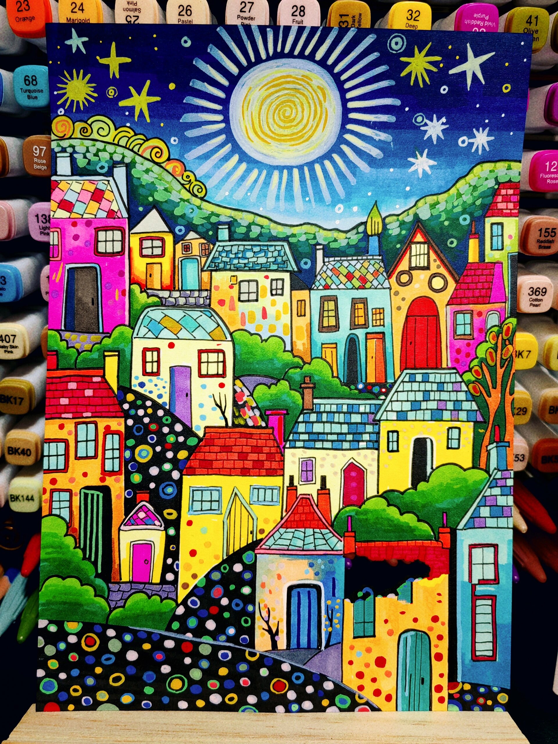 不用美术基础也能画的好看的画