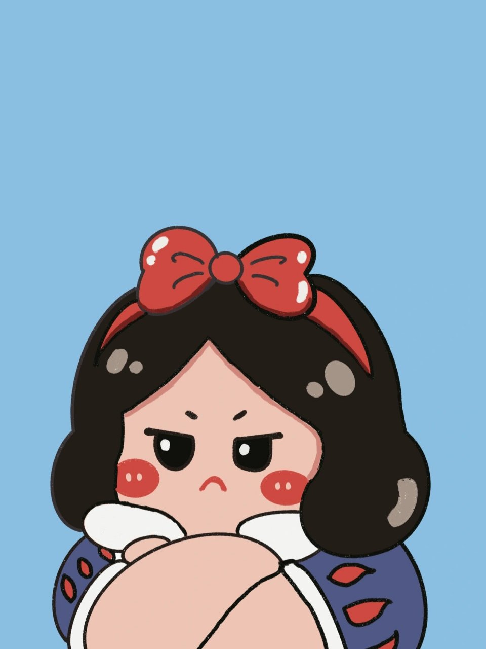 迪士尼公主生气壁纸 2我只能自己画啦