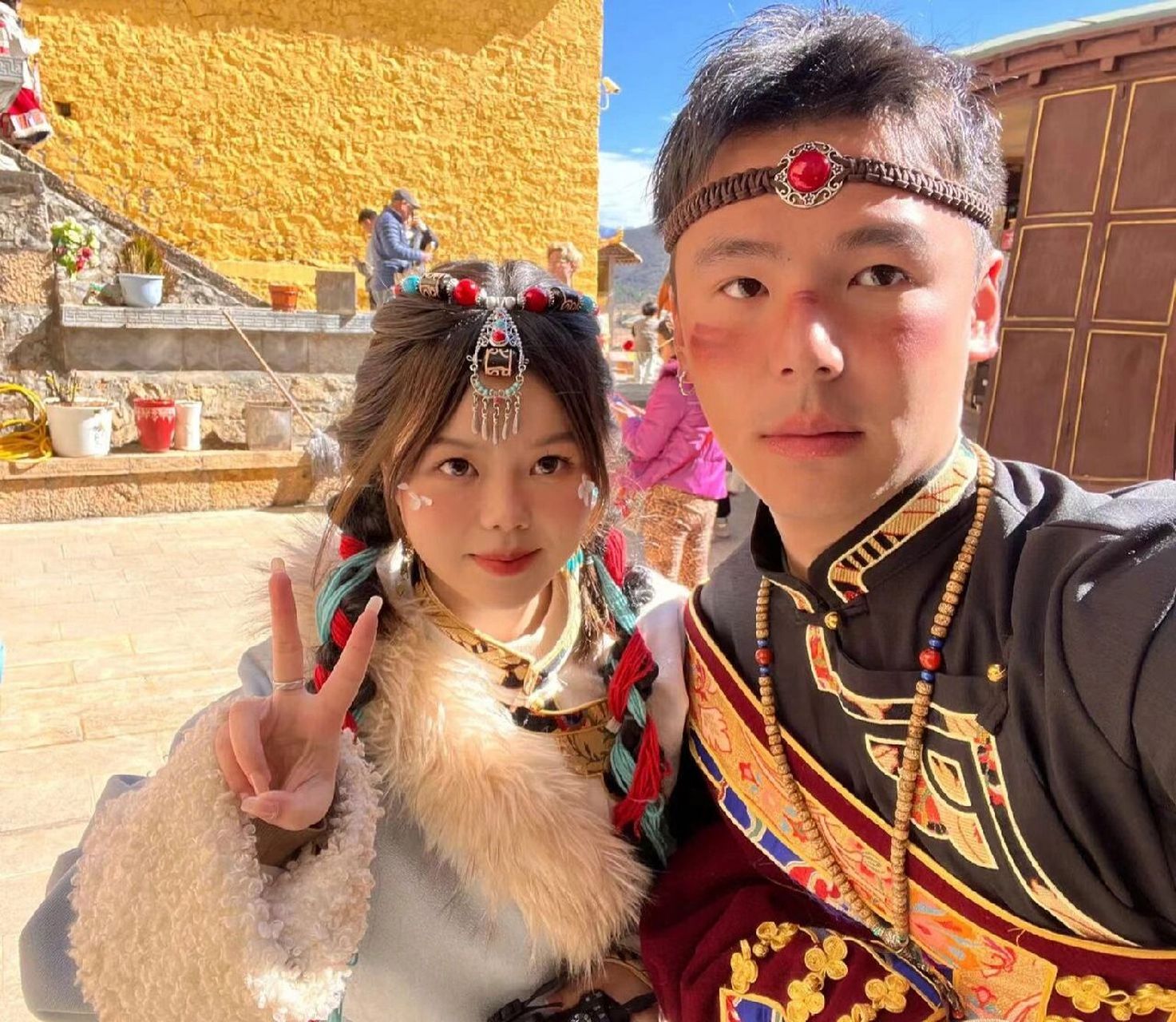 香格里拉 松赞林寺 避坑 买票 松赞林寺只买门票就行 55块 学生票半价