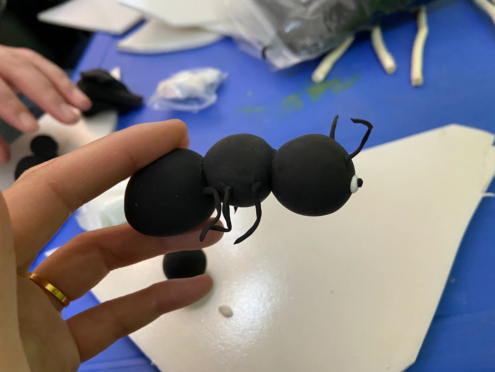 手工粘土蚂蚁92 简单且逼真