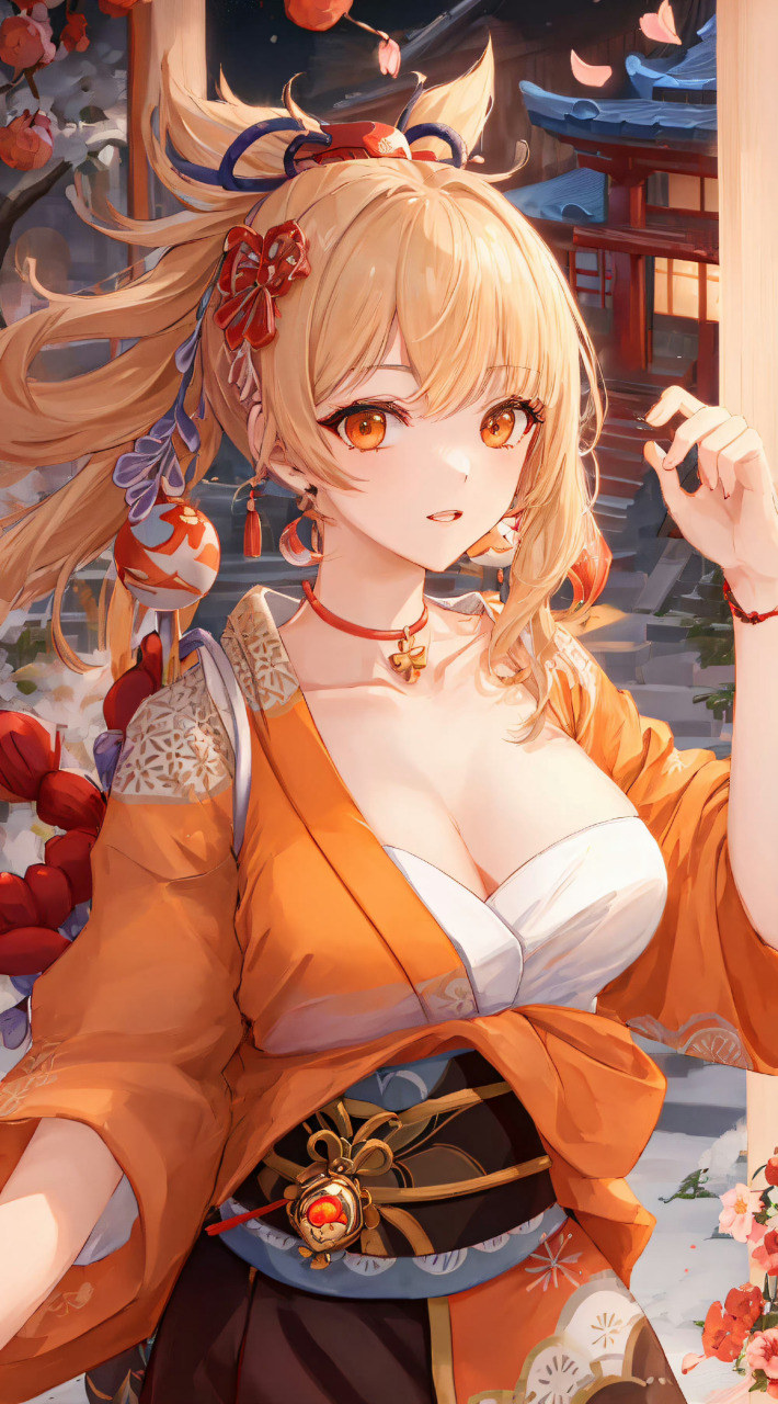 动漫美图##原神#宵宫自拍照