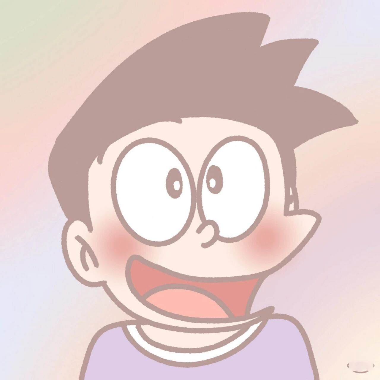 头像 | 哆啦a梦情侣头像 大雄静香胖虎小夫