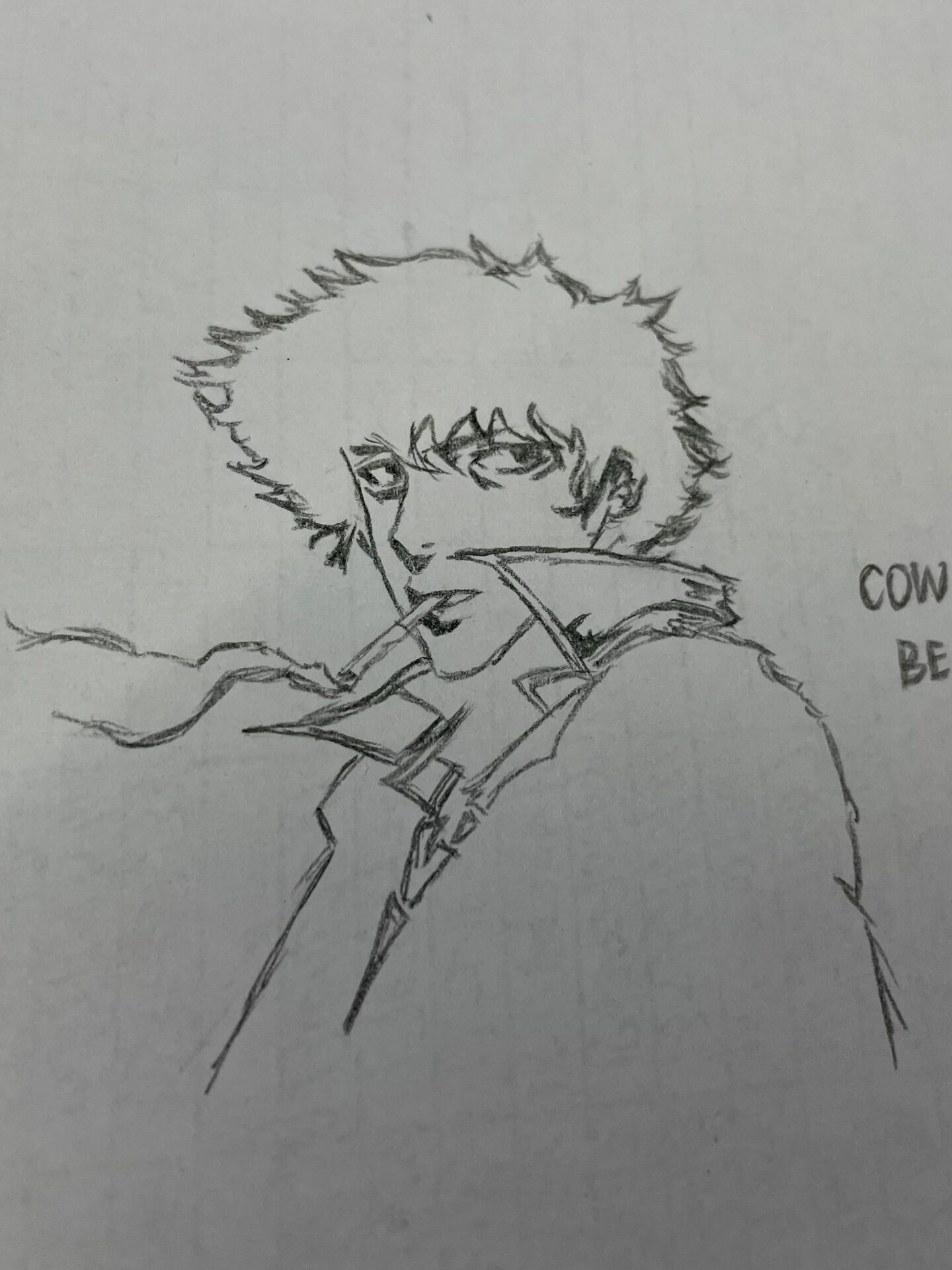 手绘 星际牛仔 spike斯派克