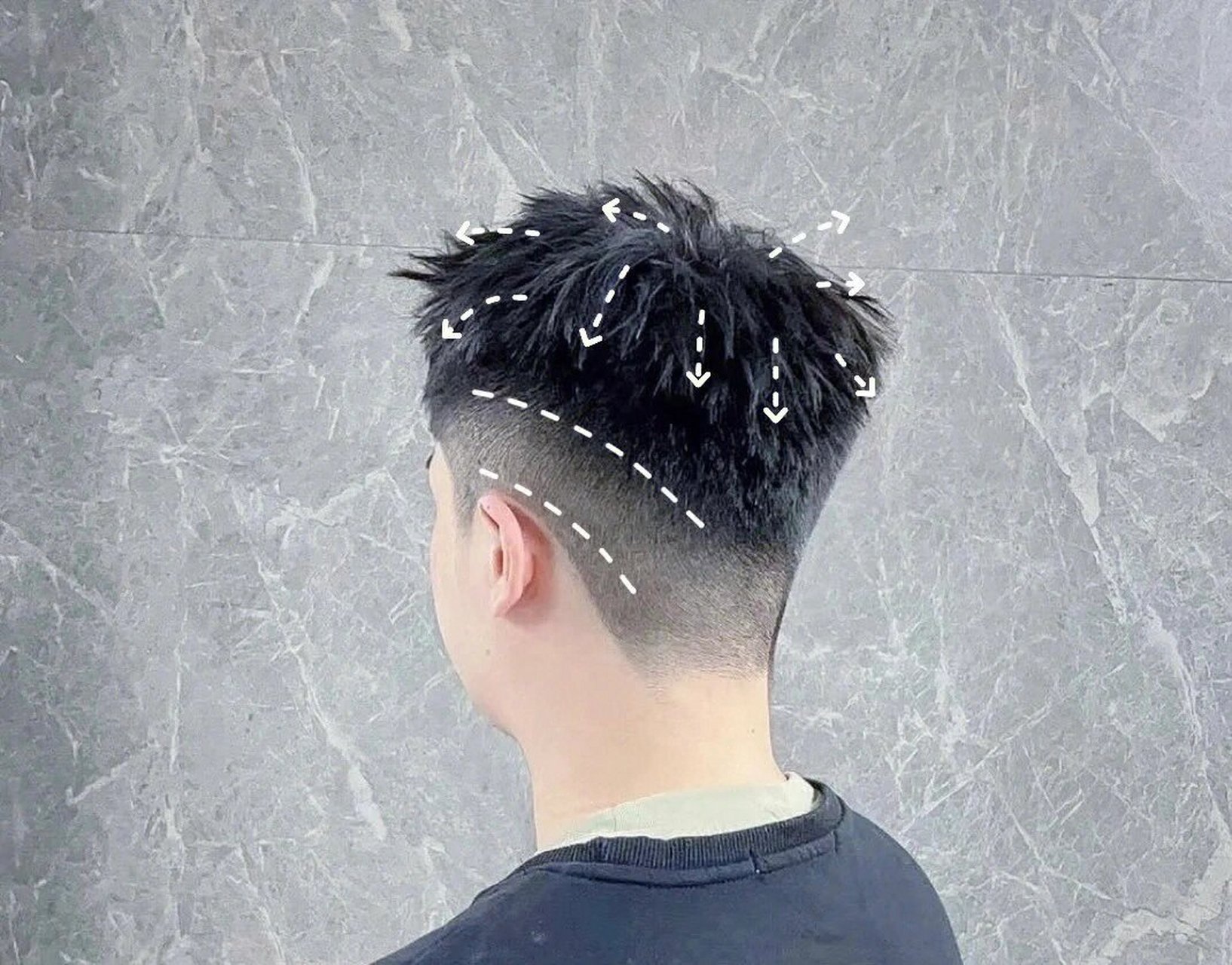 渐变后脑勺 碎盖微凌乱 清爽摩根前刺短发 男生一定要尝试这款发型