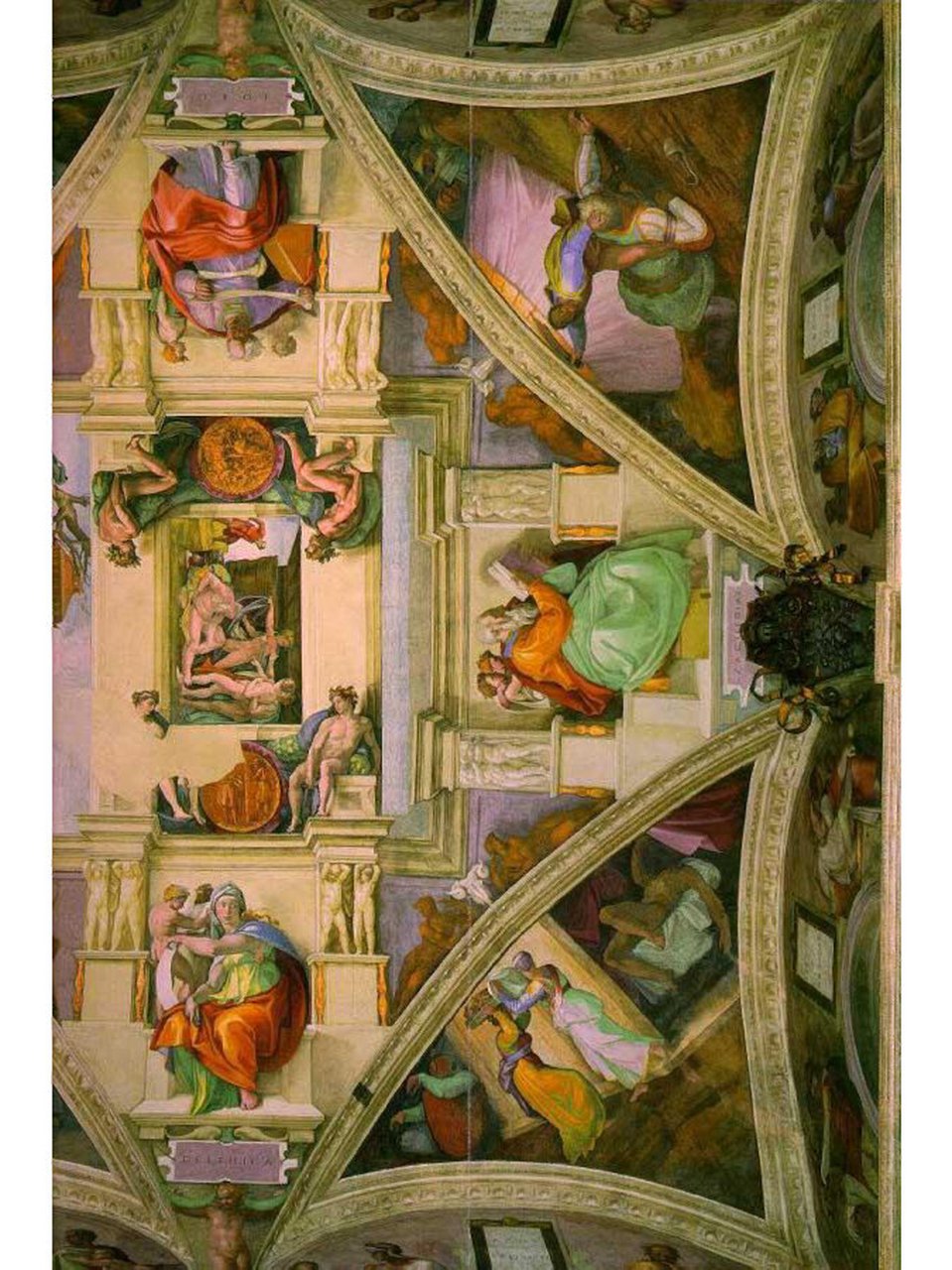 《创世纪》(意大利语:volta della cappella sistina)是米开朗基罗在