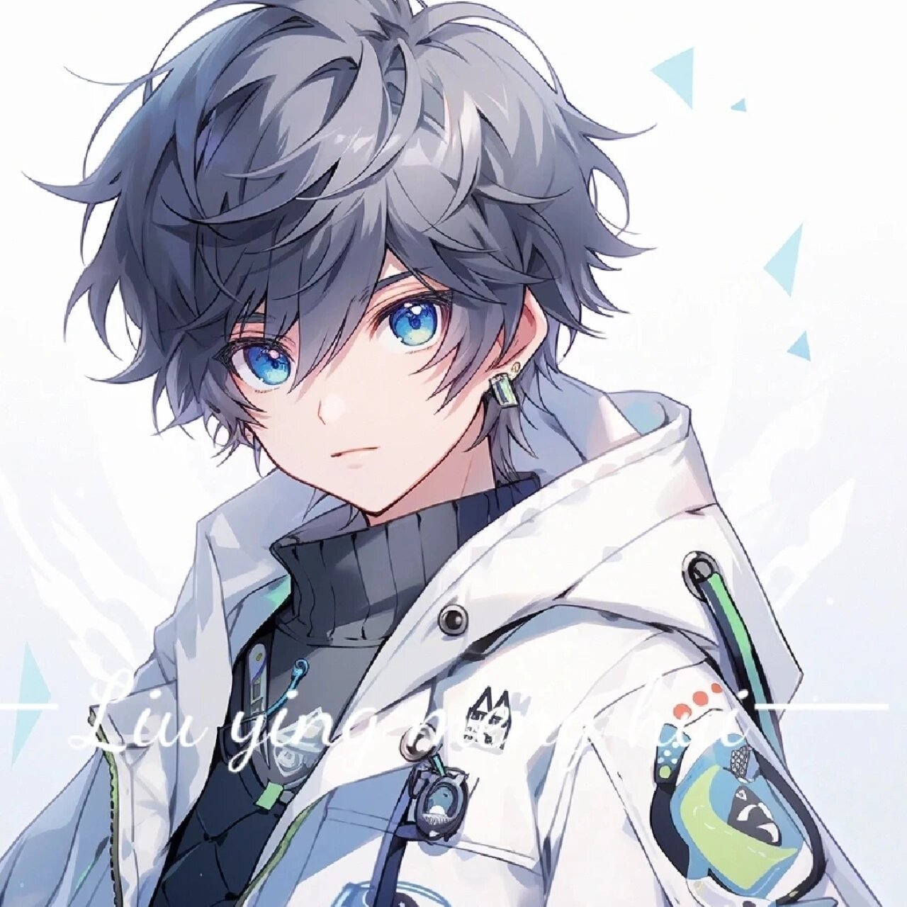 帅气头像动漫 无水印男头