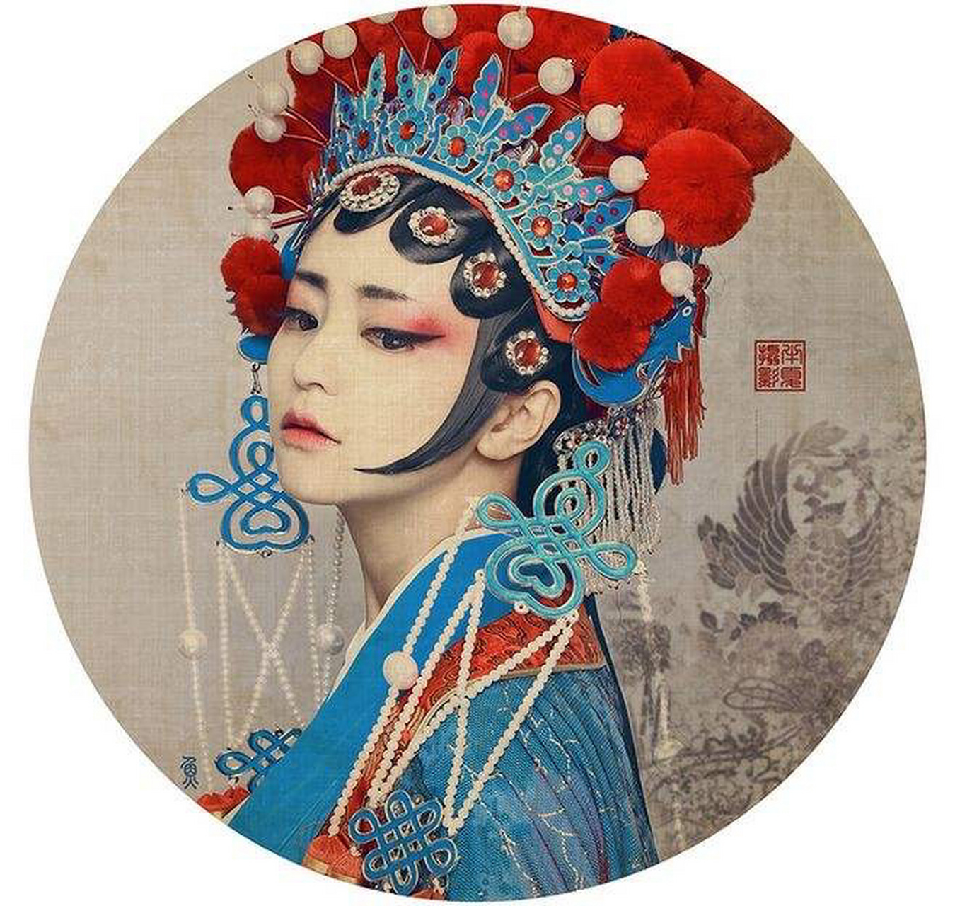 色彩构成马赛克作业