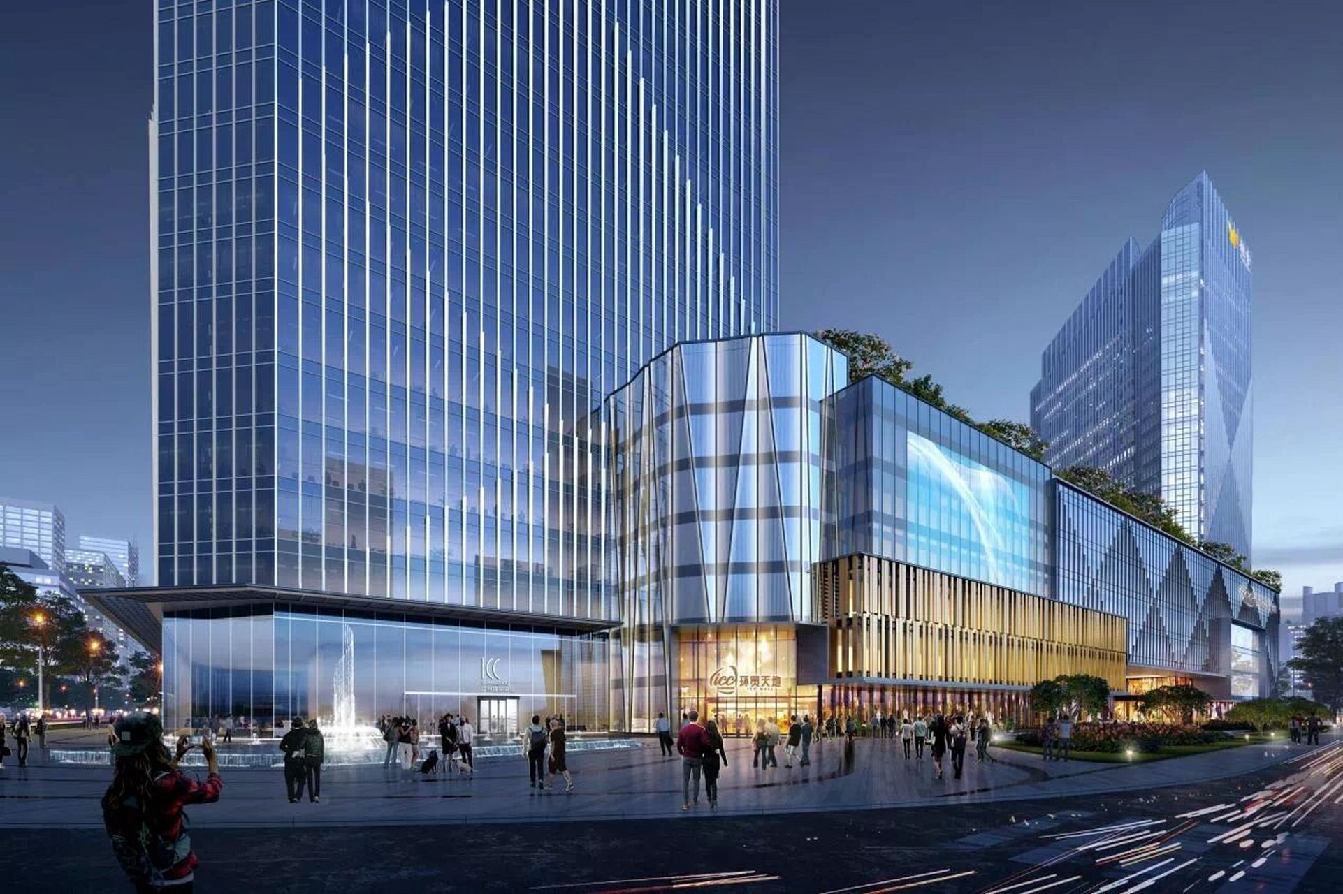 天河北新地标—icc环贸中心 #广州房产# #广州地标# icc环贸中心 广州