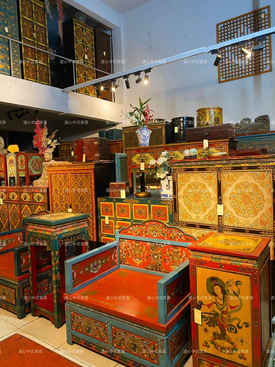 藏式家具|美到心头上的家具柜 藏式家具一角～ 美到心头上96 96