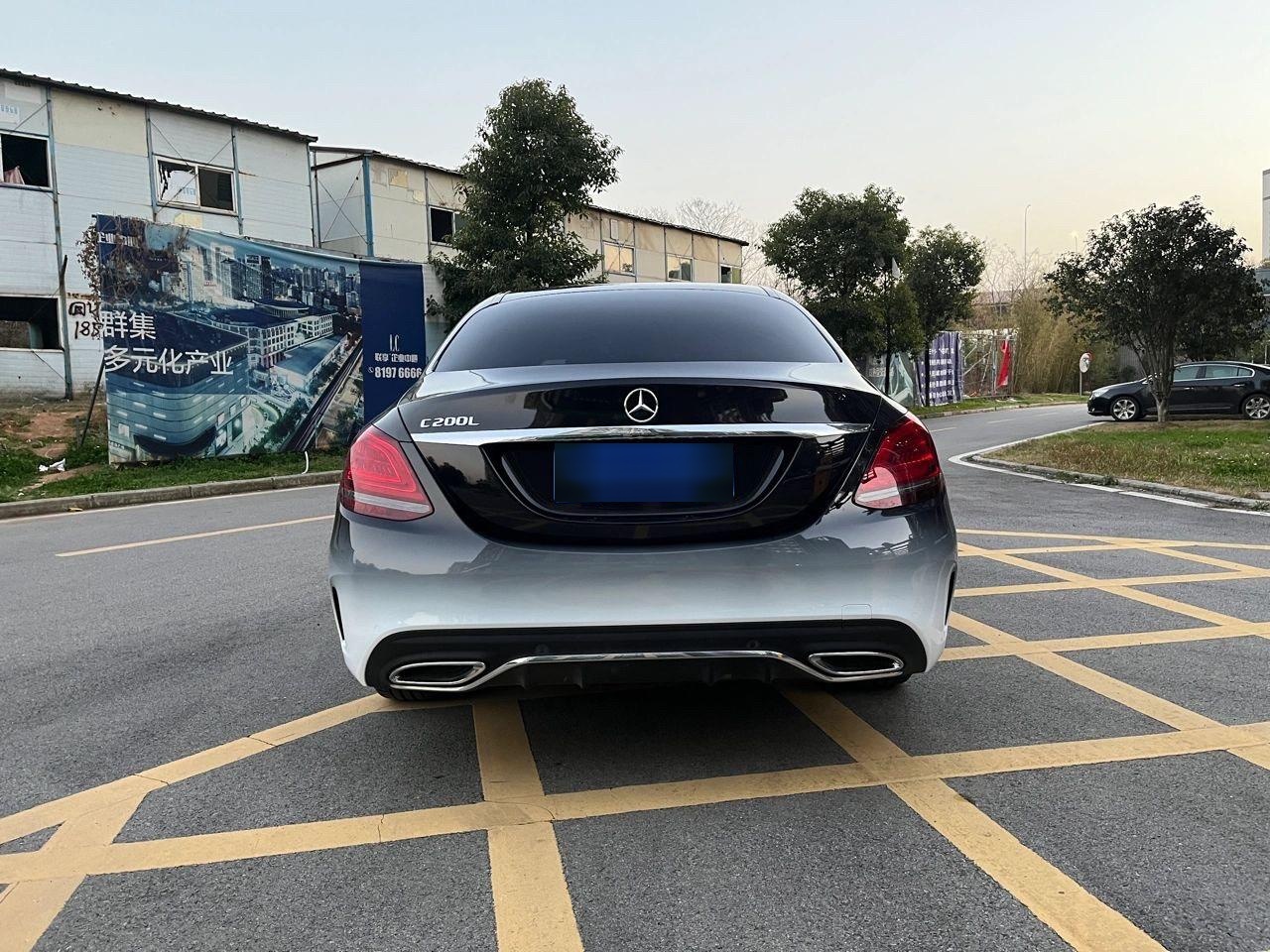 奔驰c200l～黑白渐变.