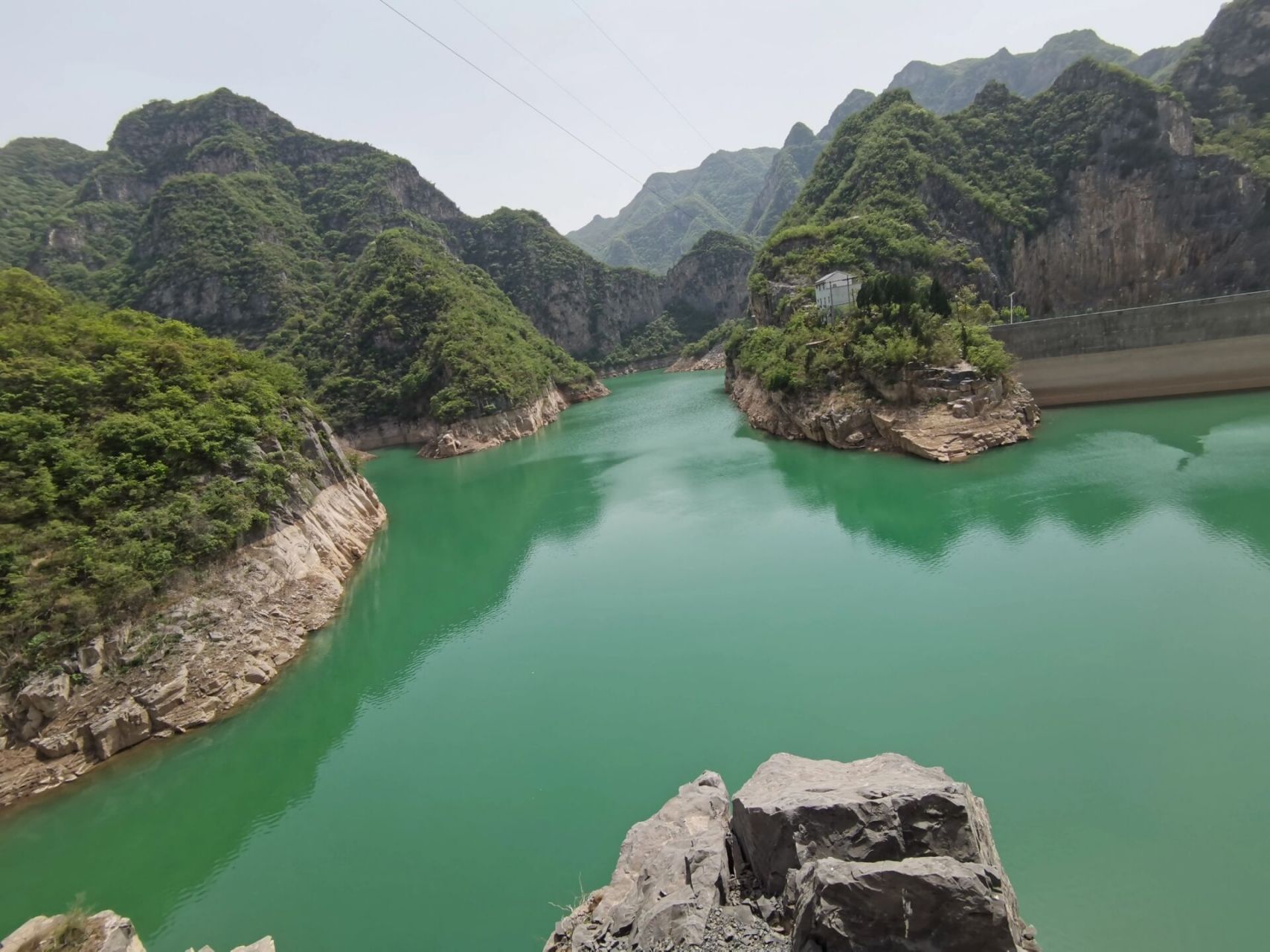 巩义后寺河水库 高德地图导航后寺河,路线终点会导航到青龙山度假区就
