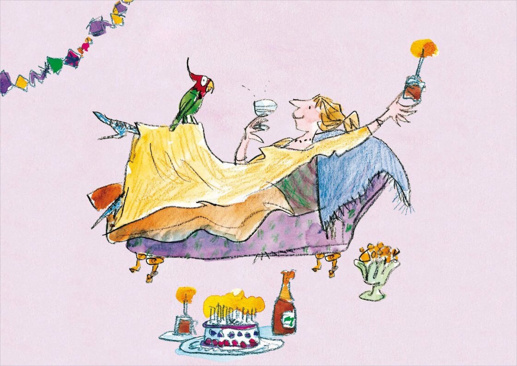 👑久负盛名的插画大师|quentin blake 昆廷·布莱克,1932年出生于