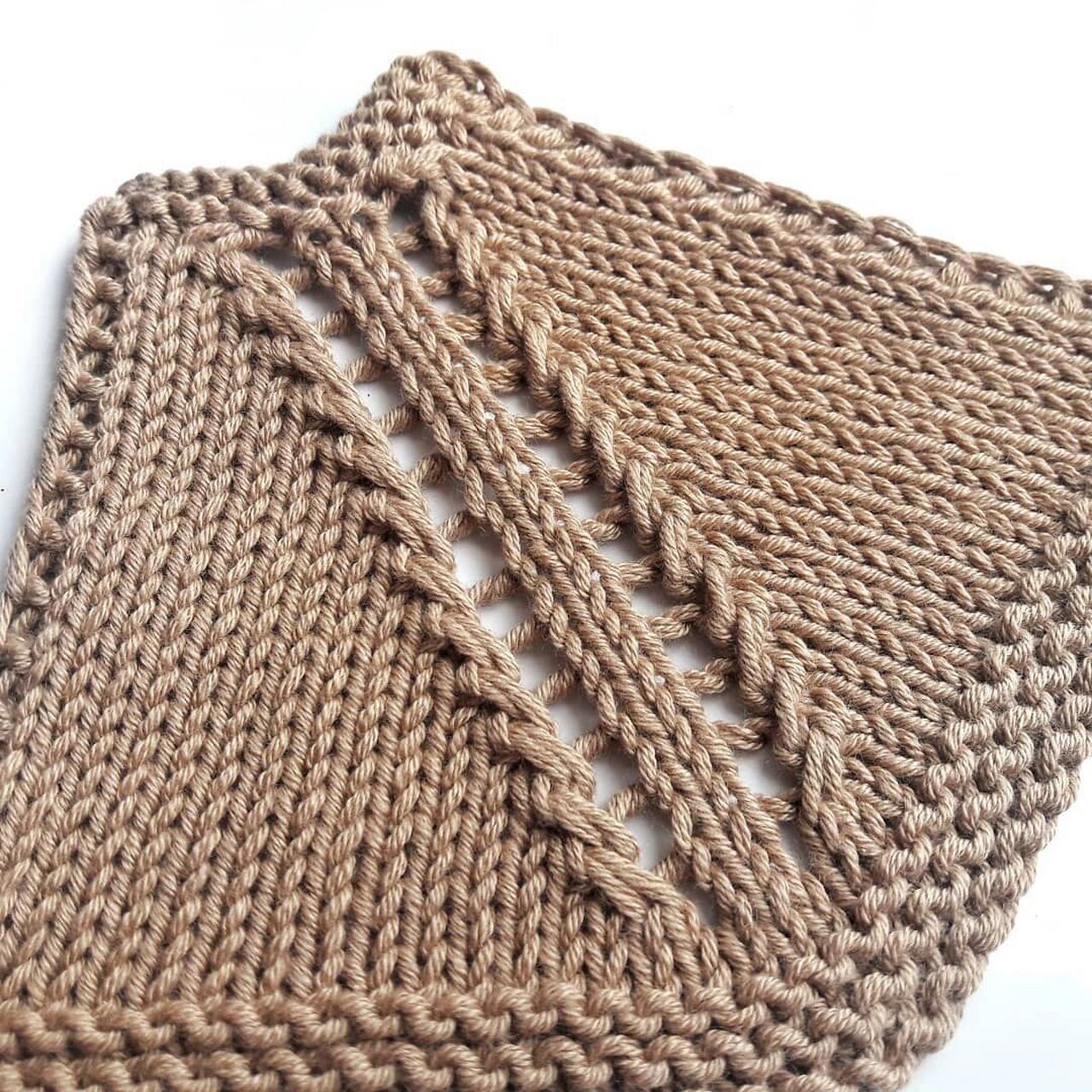 【图解】棒针手工编织 毛衣针织物花纹图案 #编织# #手工编织# #棒针