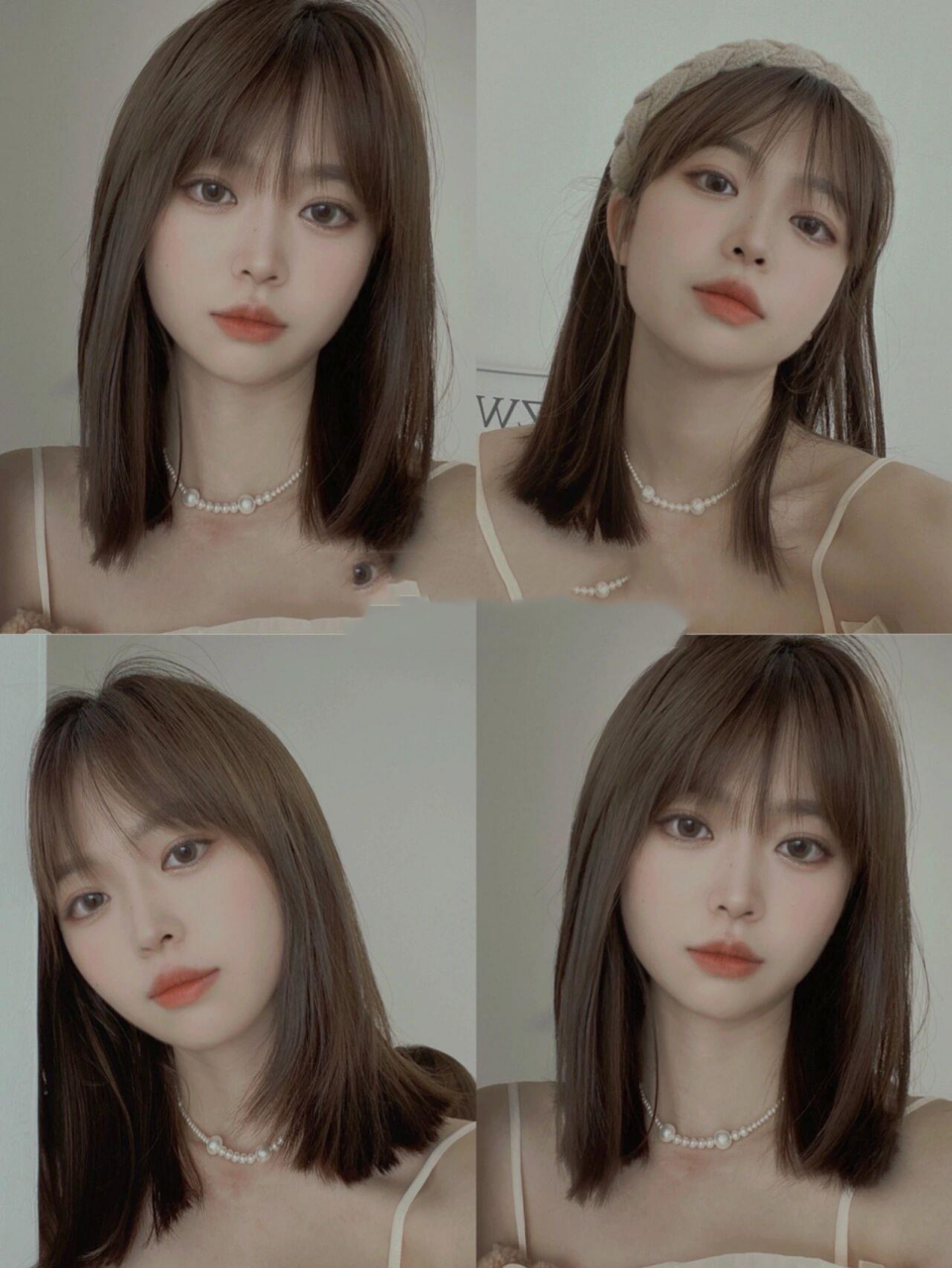 素颜也美的仙气发型!