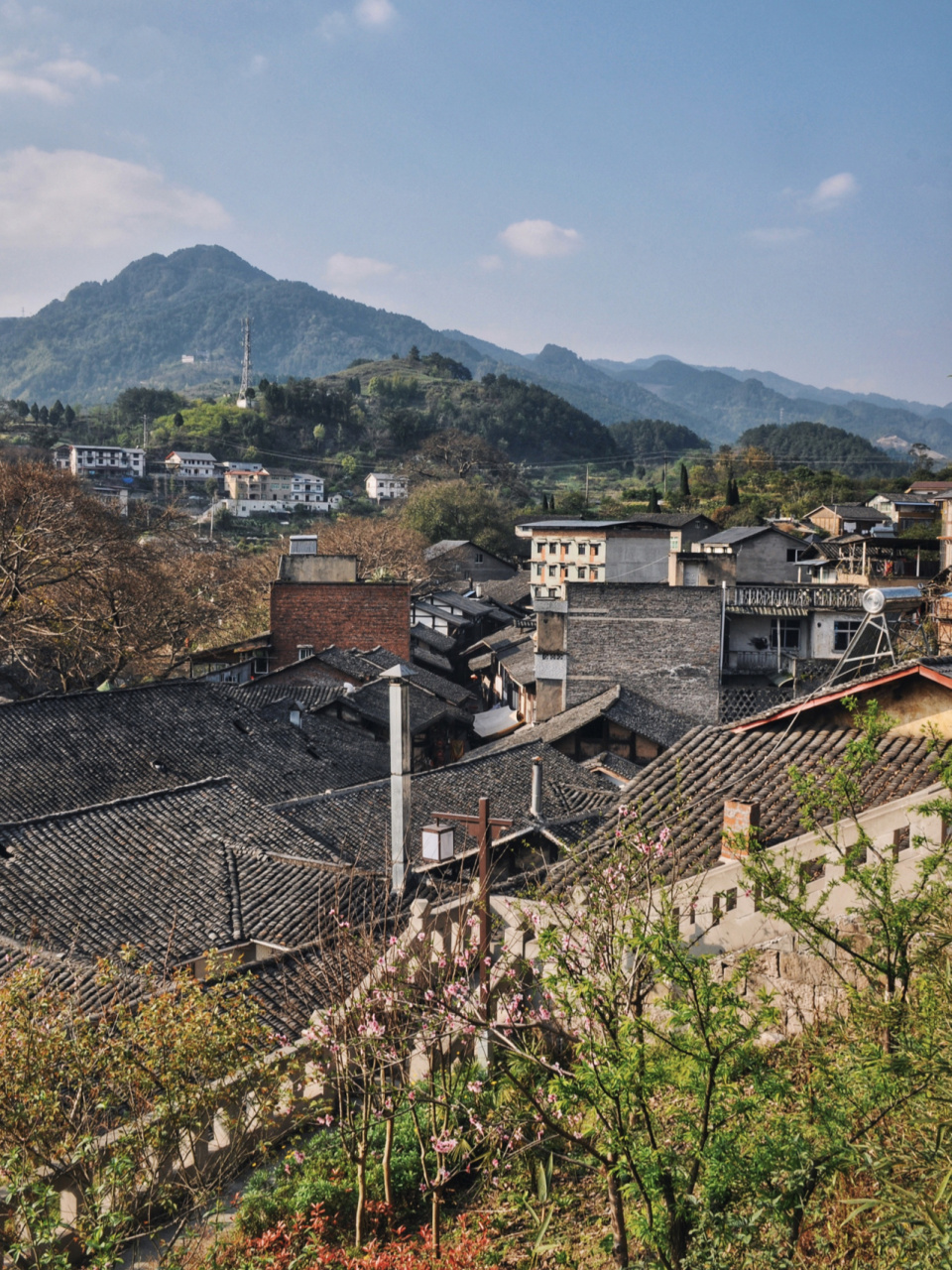重庆北碚偏岩古镇 华蓥山下宁静的老街 缓慢的生活节奏 #重庆旅行