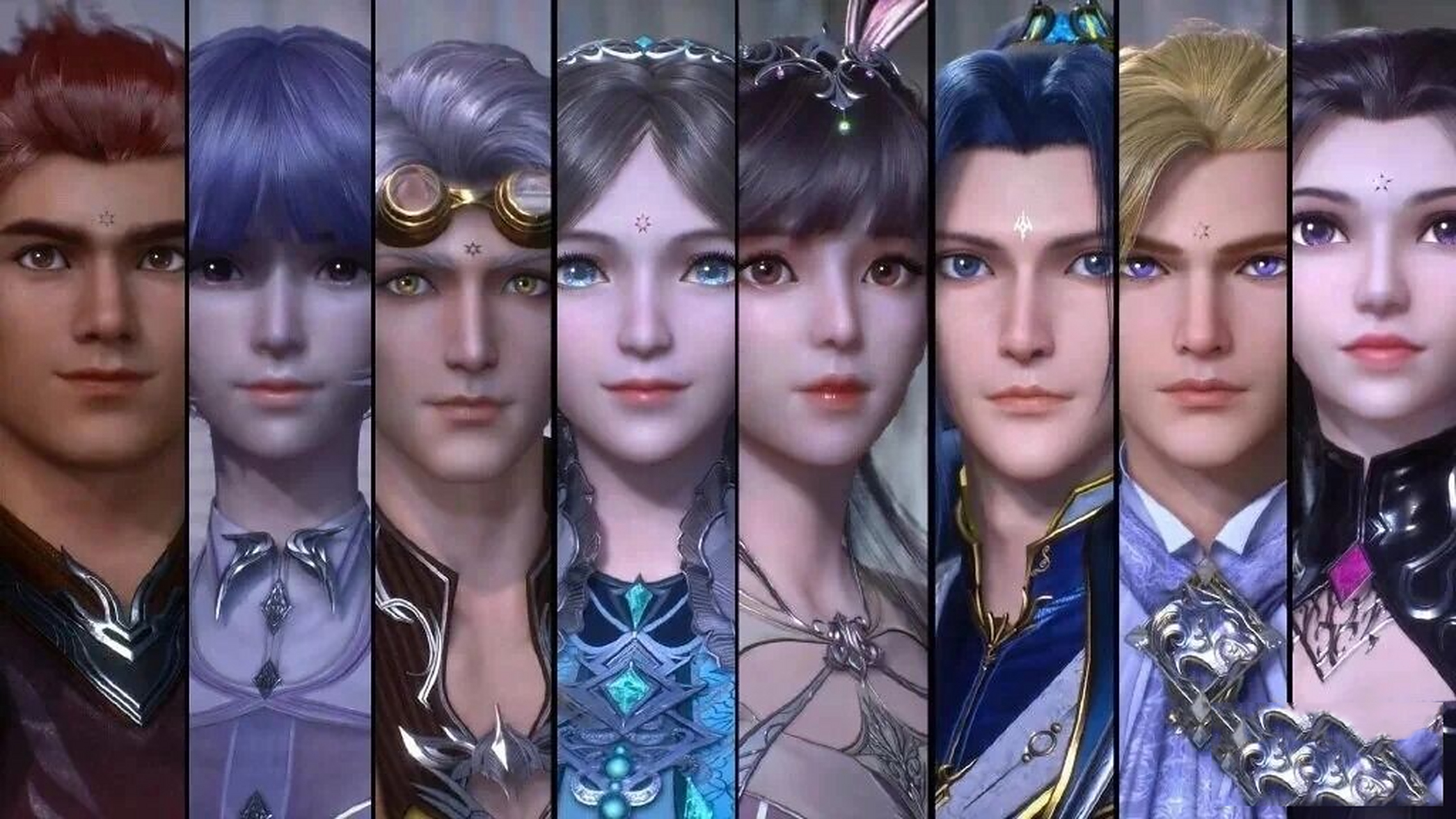 斗罗大陆动漫全员图片