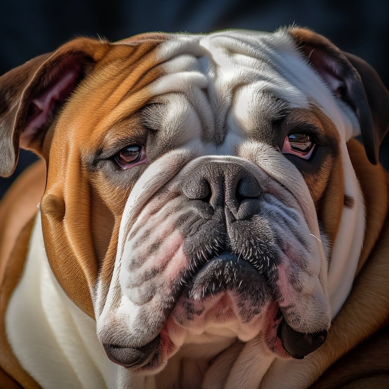 品种和血统 英国斗牛犬起源于英国,曾被用于斗牛比赛,这种残酷的远