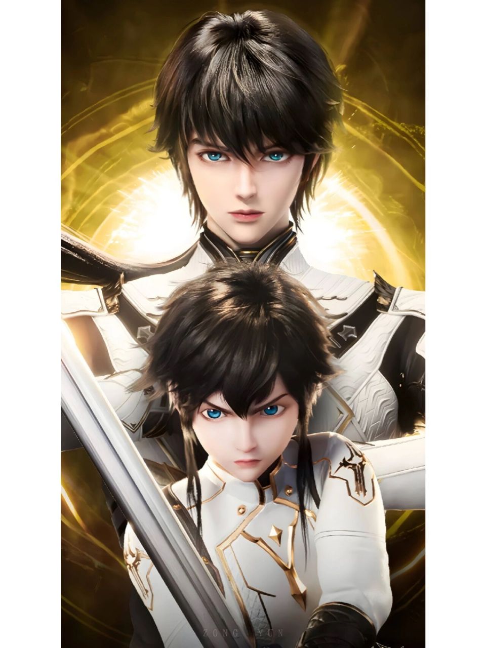 《神印王座》龙皓晨 皓晨弟弟从小帅到大～小时候萌萌的像女孩子炒篌