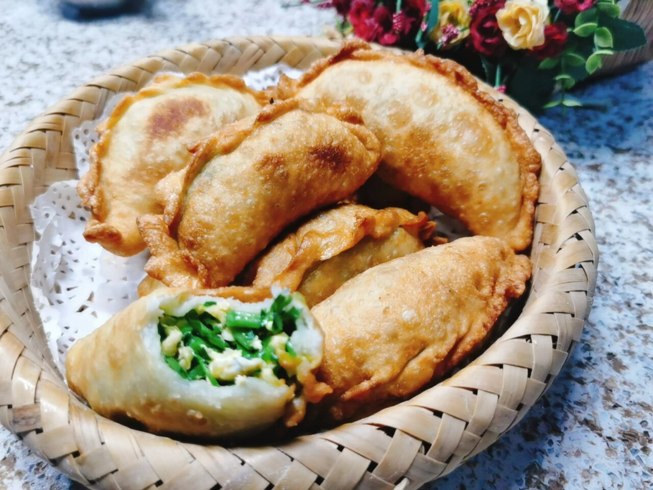 家常炸菜角,外酥内软的小秘诀