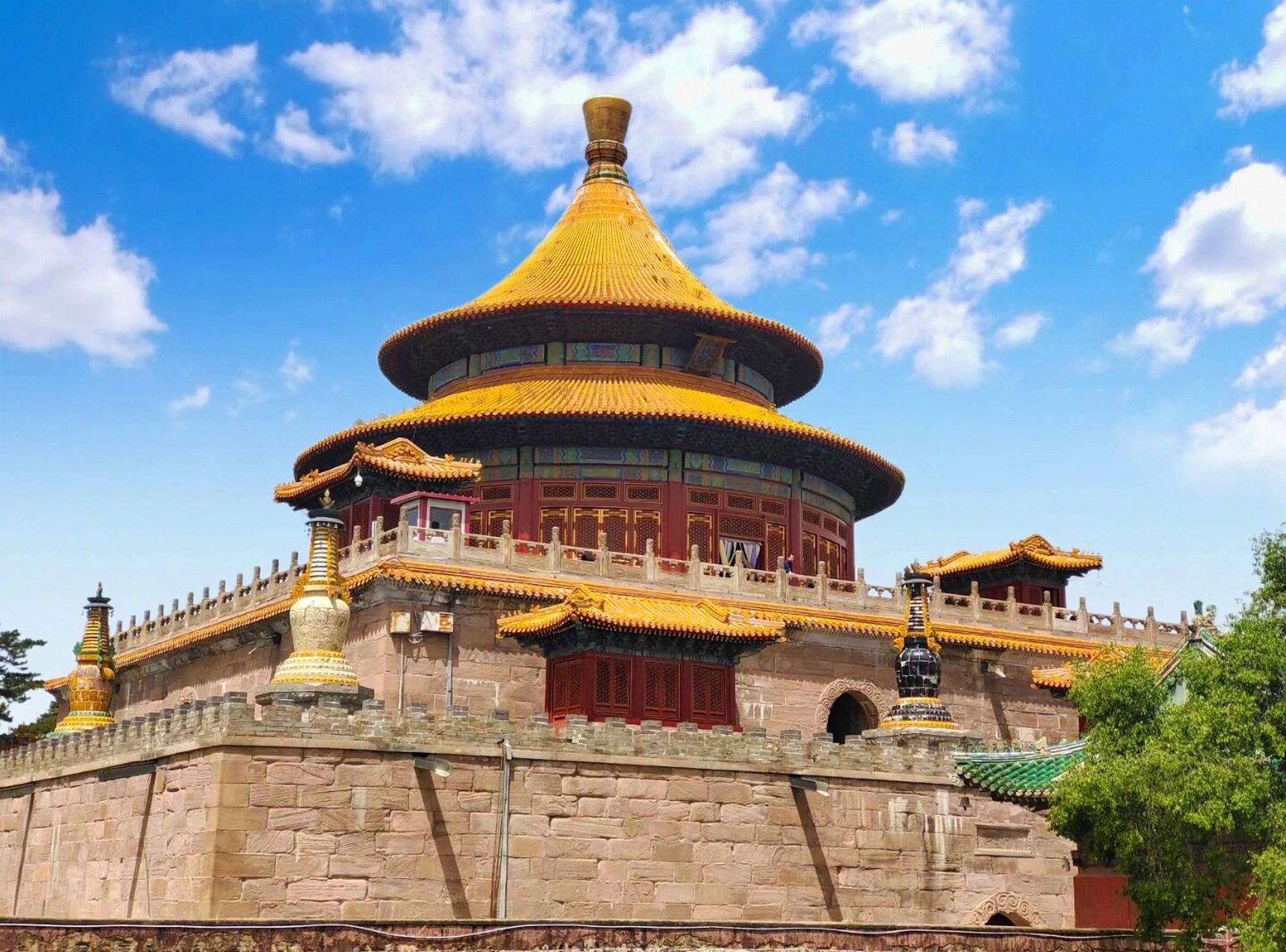 承德小天坛-普乐寺 97直接重点: 9261年第一批国保     92小