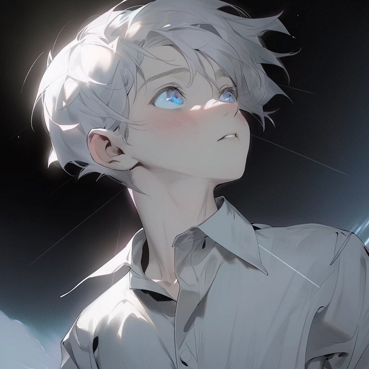 眺望天空61  帅气男生头像7815