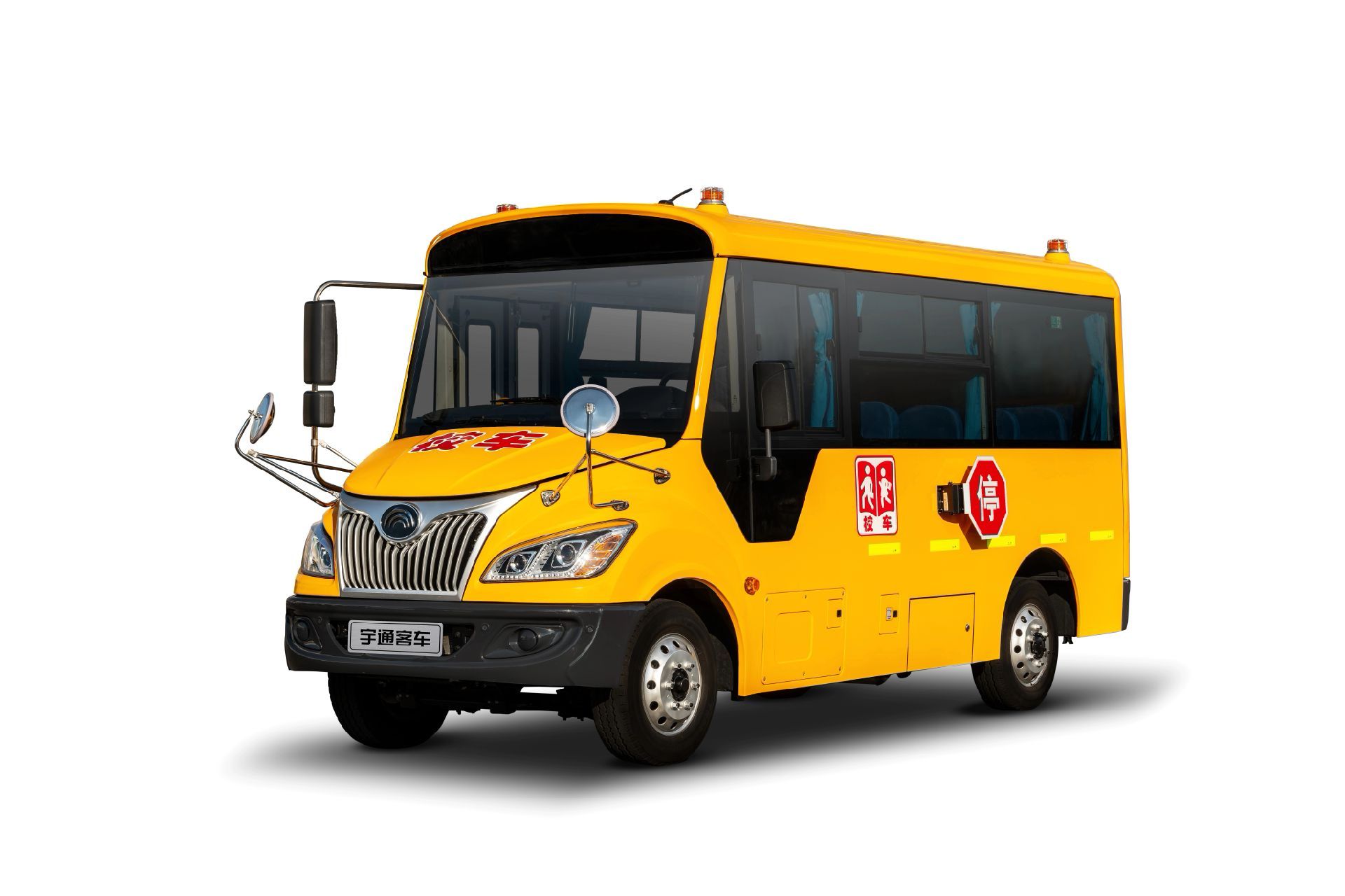 宇通幼儿园专用校车19座(17 1 1),车长5345mm,b1驾照驾驶.