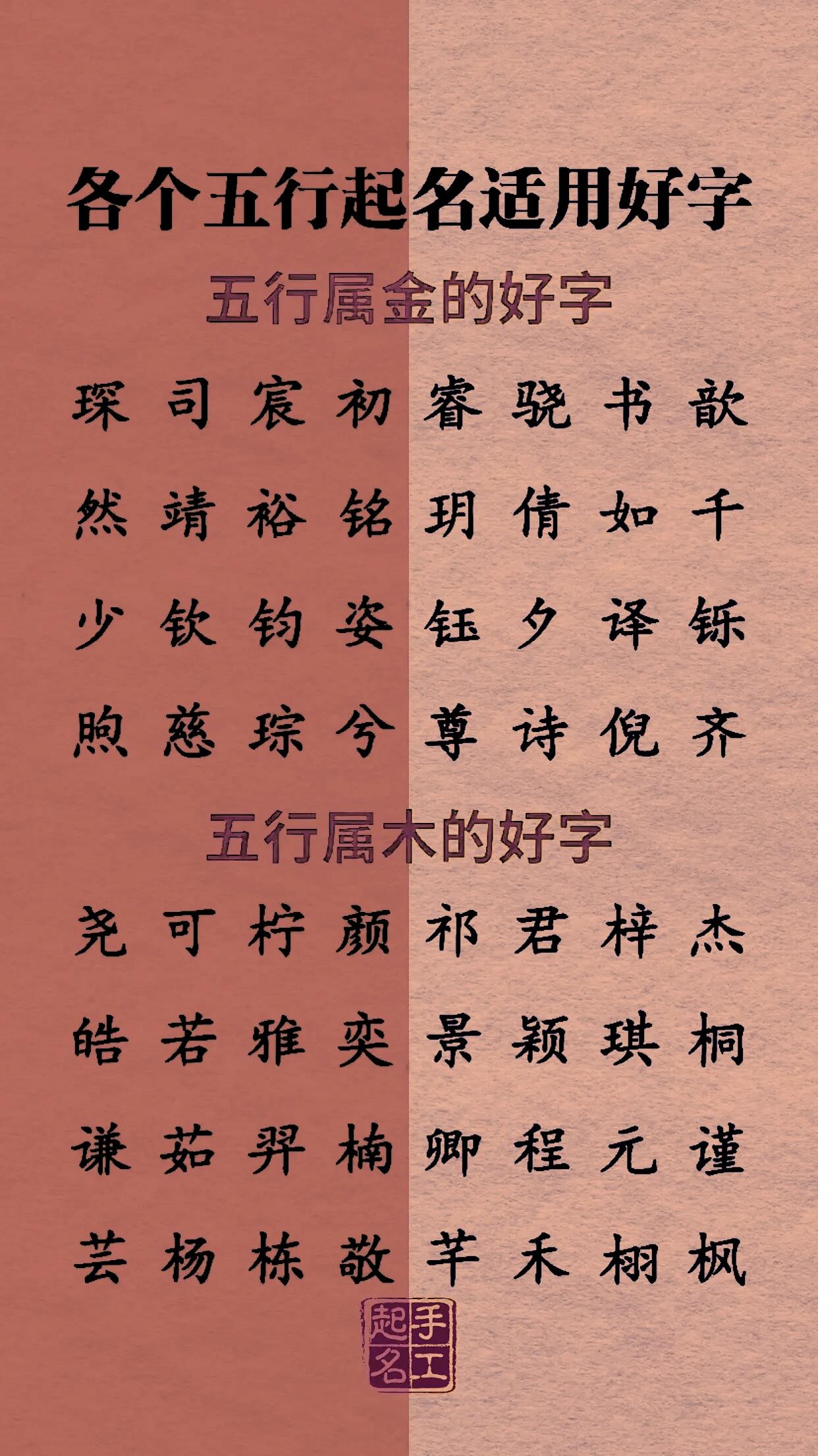 三画属木的字图片