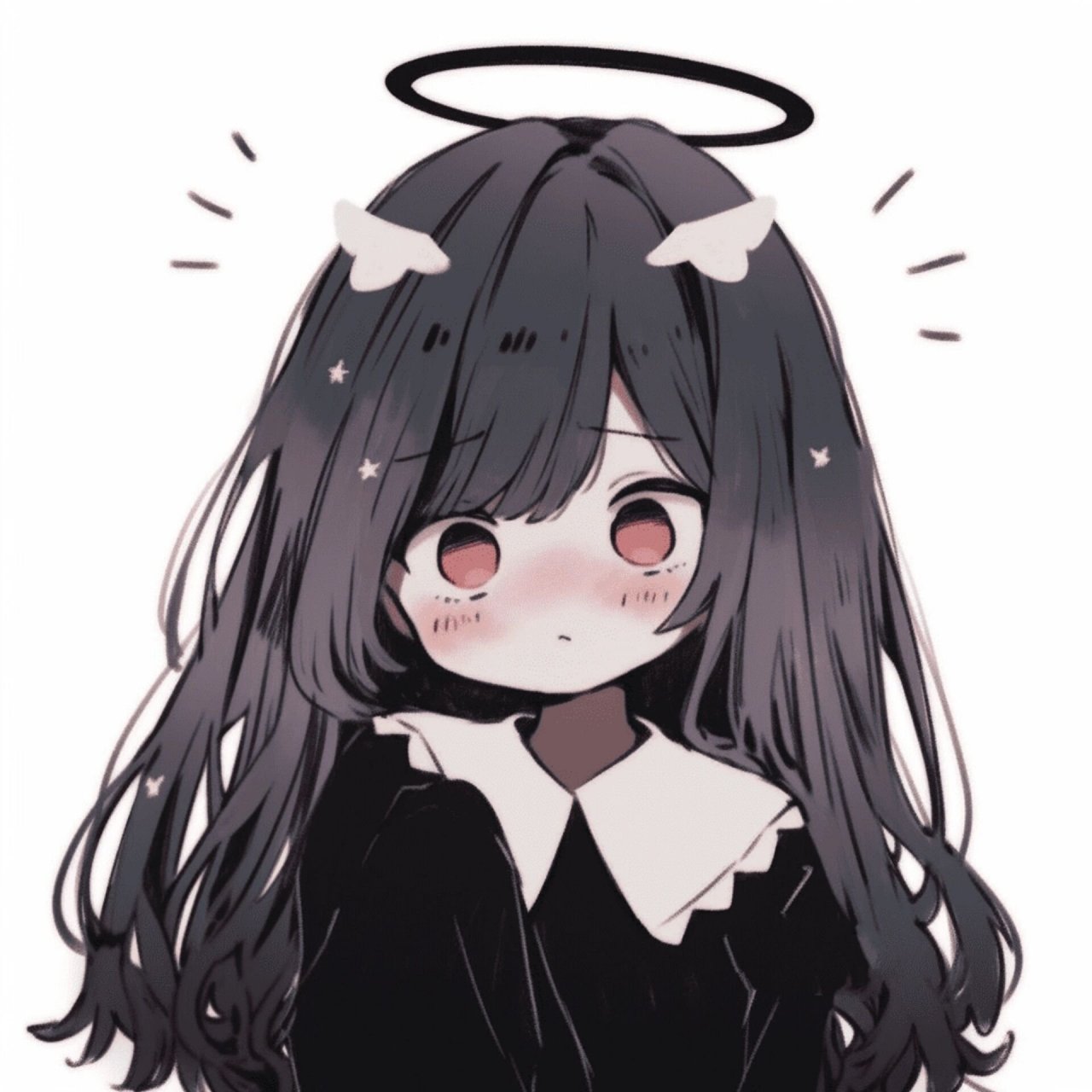 闺蜜头像|如果我是恶魔那你就是我的小天使 今晚星闪闪,爱你心满满