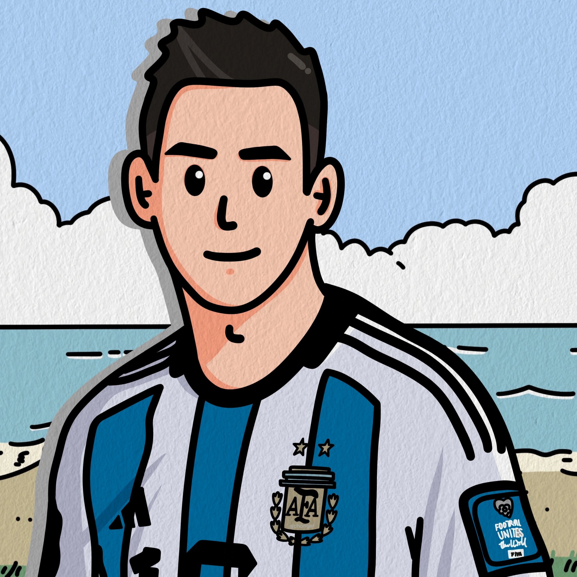 你怎能不爱梅西❤️