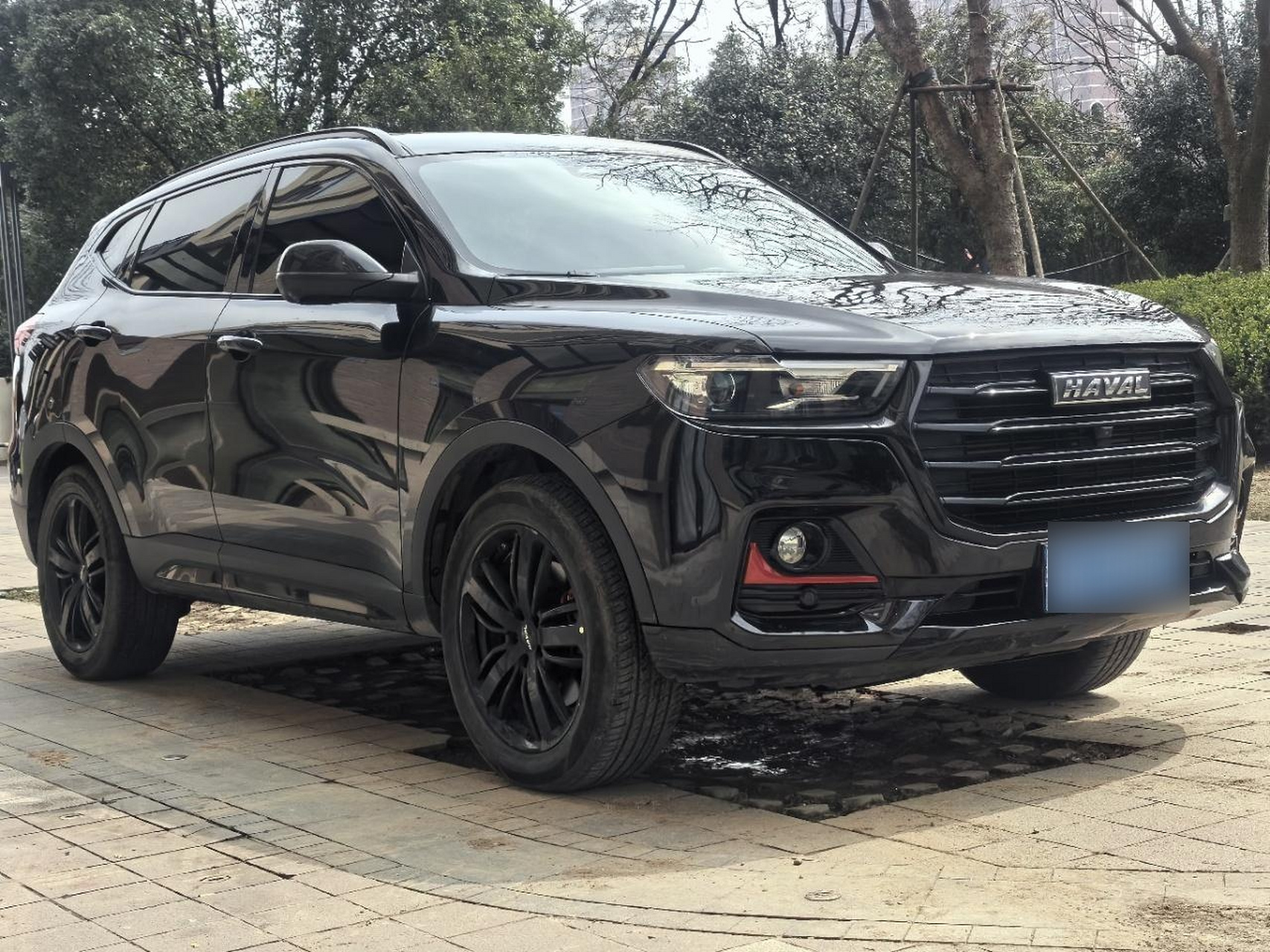 黑武士版哈弗h6,2.0t gdit高配
