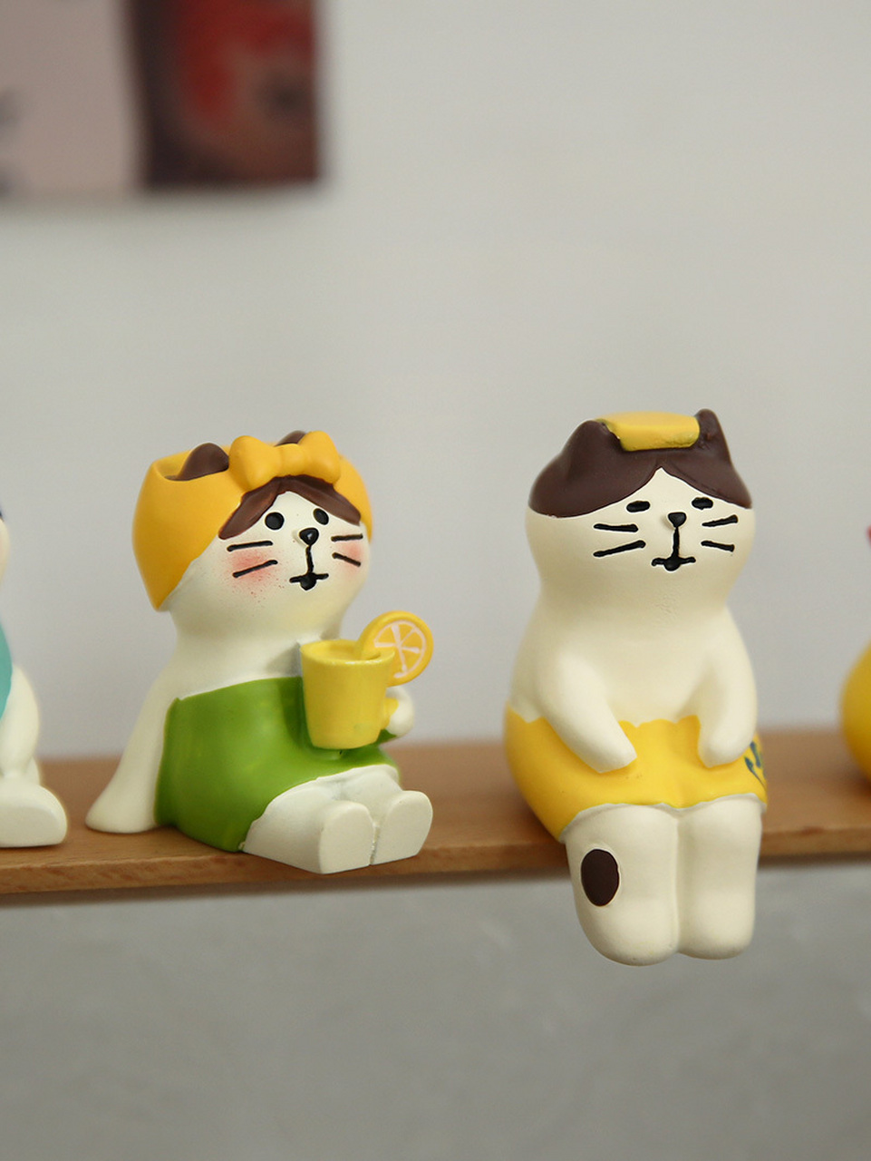 日式柚子猫泡澡摆件|这个夏天与柚子猫邂逅 人事中最