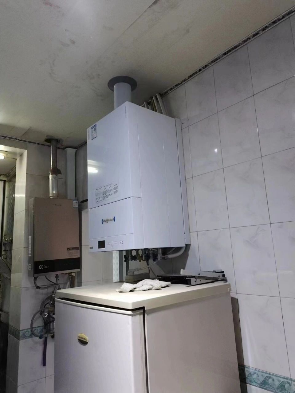 菲斯曼壁挂炉 天气冷了,想安装个暖气,朋友家里装修用了菲斯曼暖气,她