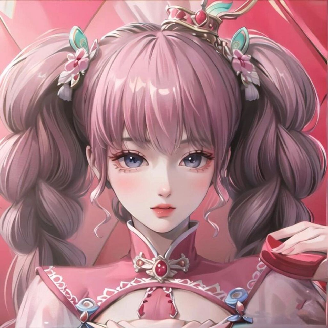 甜皇后田钰ai图片头像 9815水印 图片头像  美图秀秀