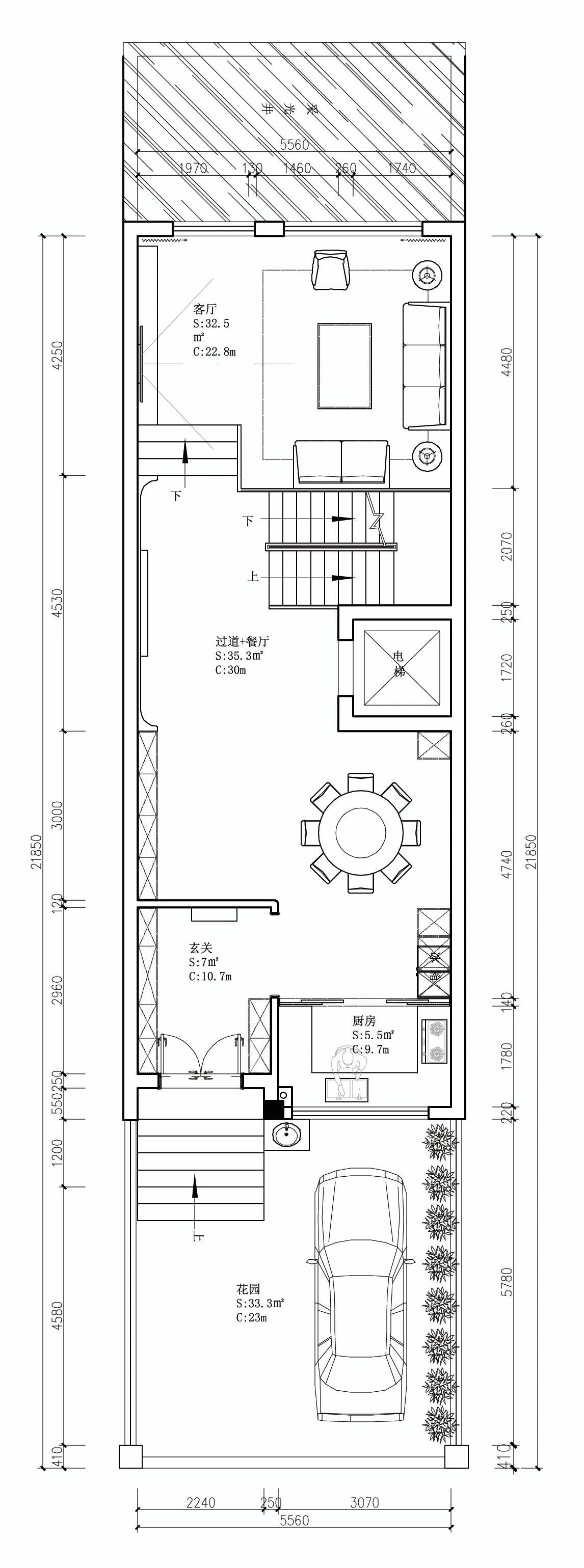 6x12米农村房屋户型图图片