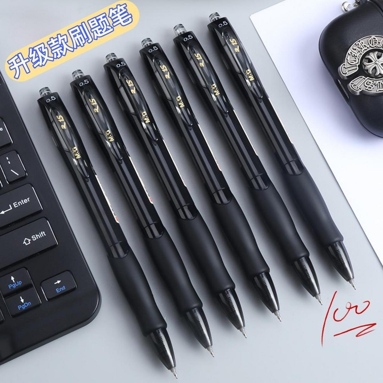 晨光gp1008升级款中性笔,书写顺滑,速干不晕染;0.