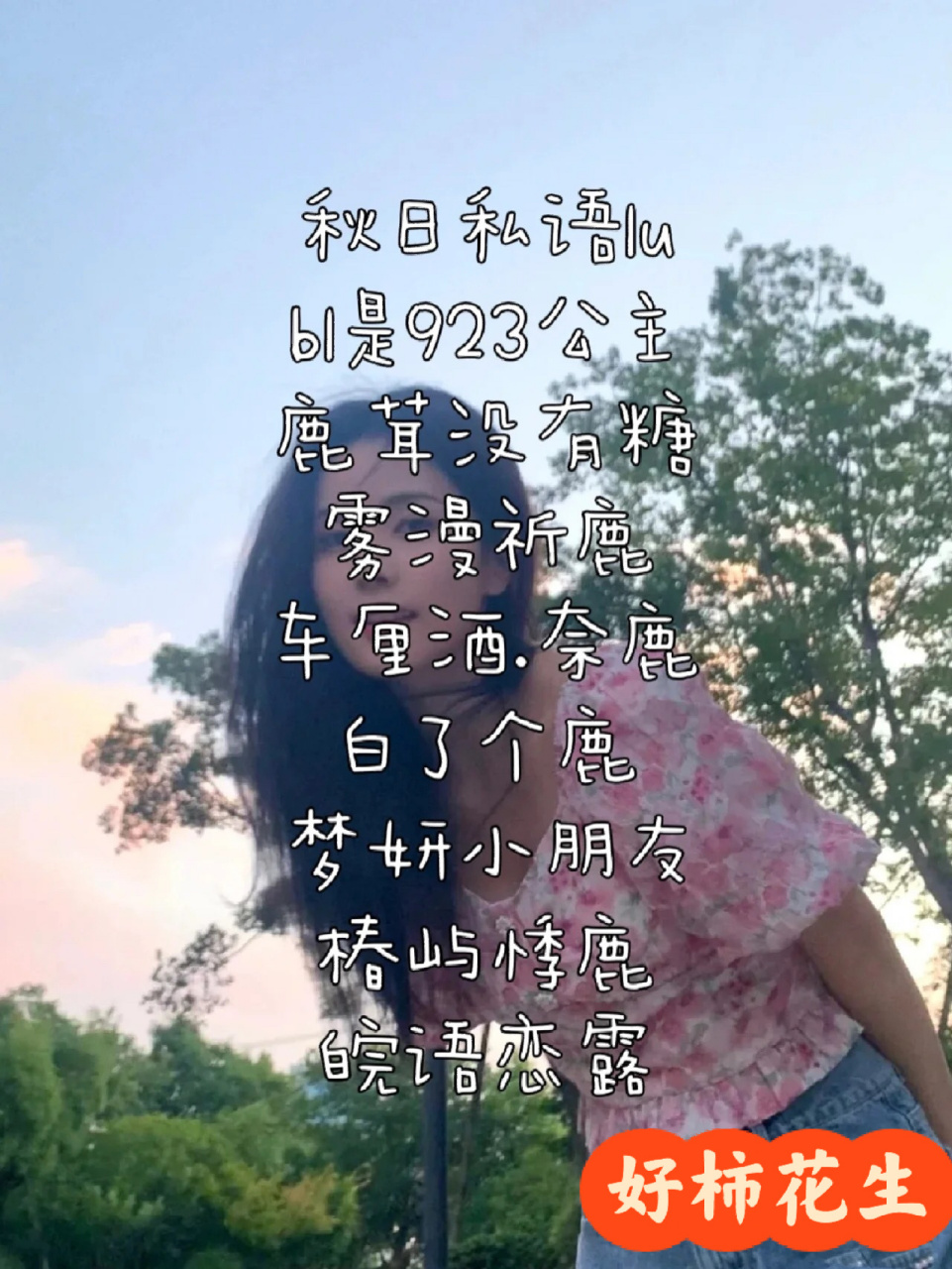 白鹿～各种网名