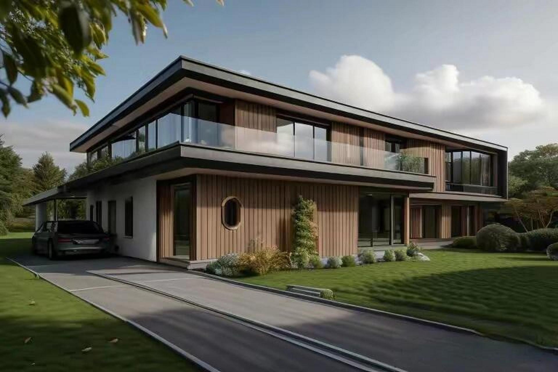 重钢结构别墅自建房 现在在各地新农村中,相较之前的砖混结构别墅,这