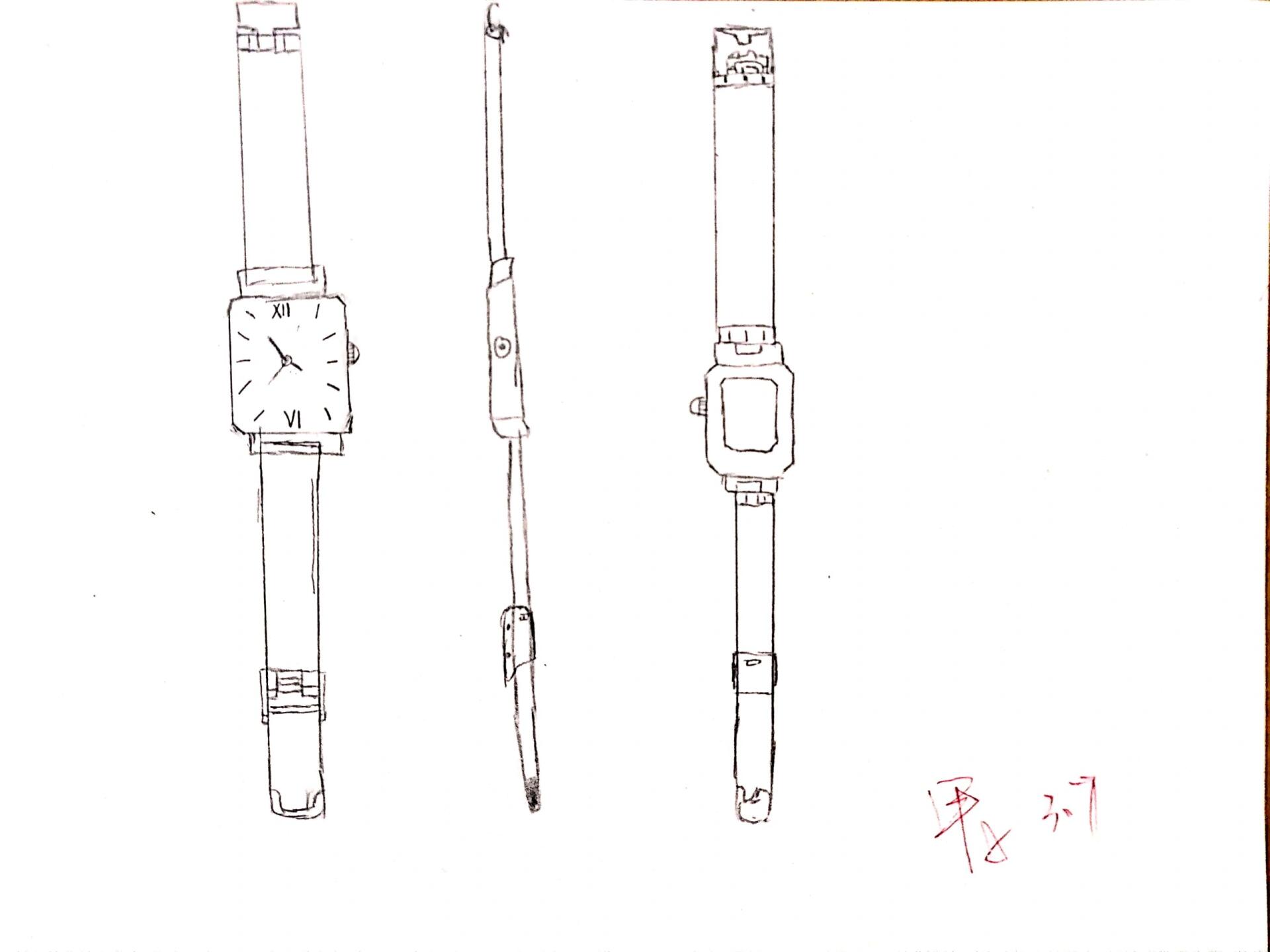 手绘线条图像 —物象多视角表达