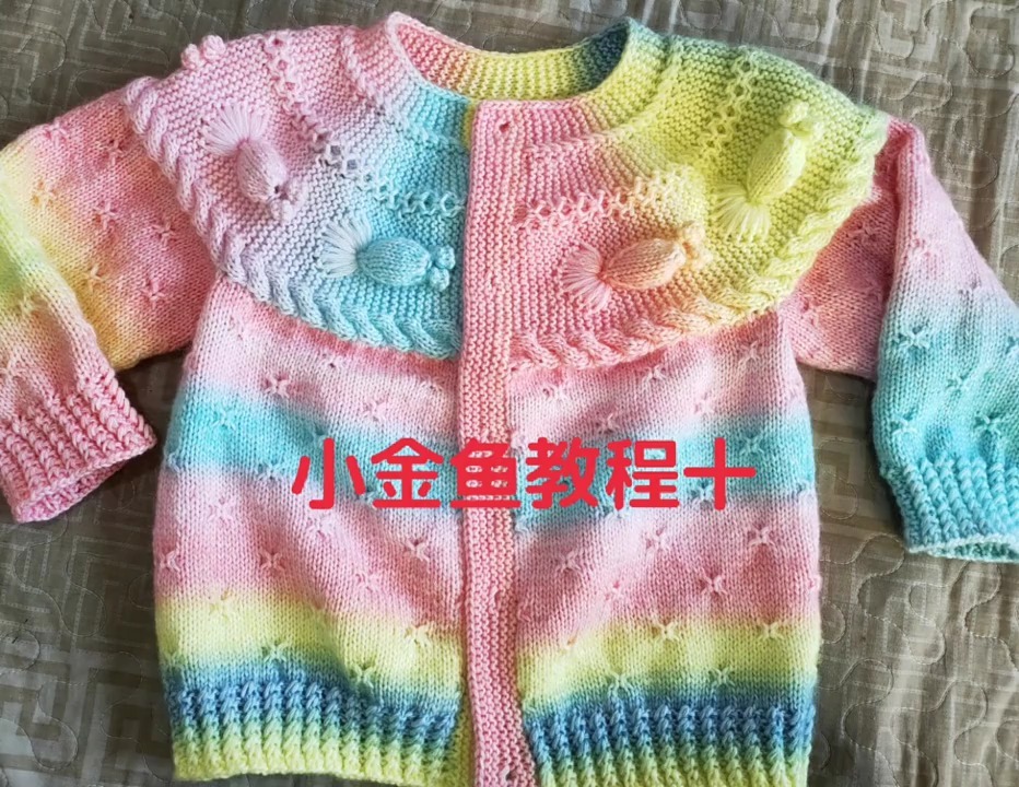 小金鱼毛衣教程十