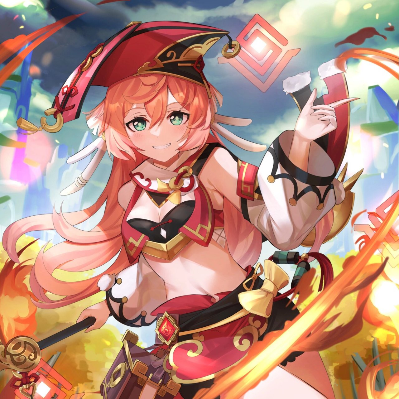 原神丨烟绯 yanfei 我叫烟绯,是璃月港最顶尖的律法专家,没有之一!