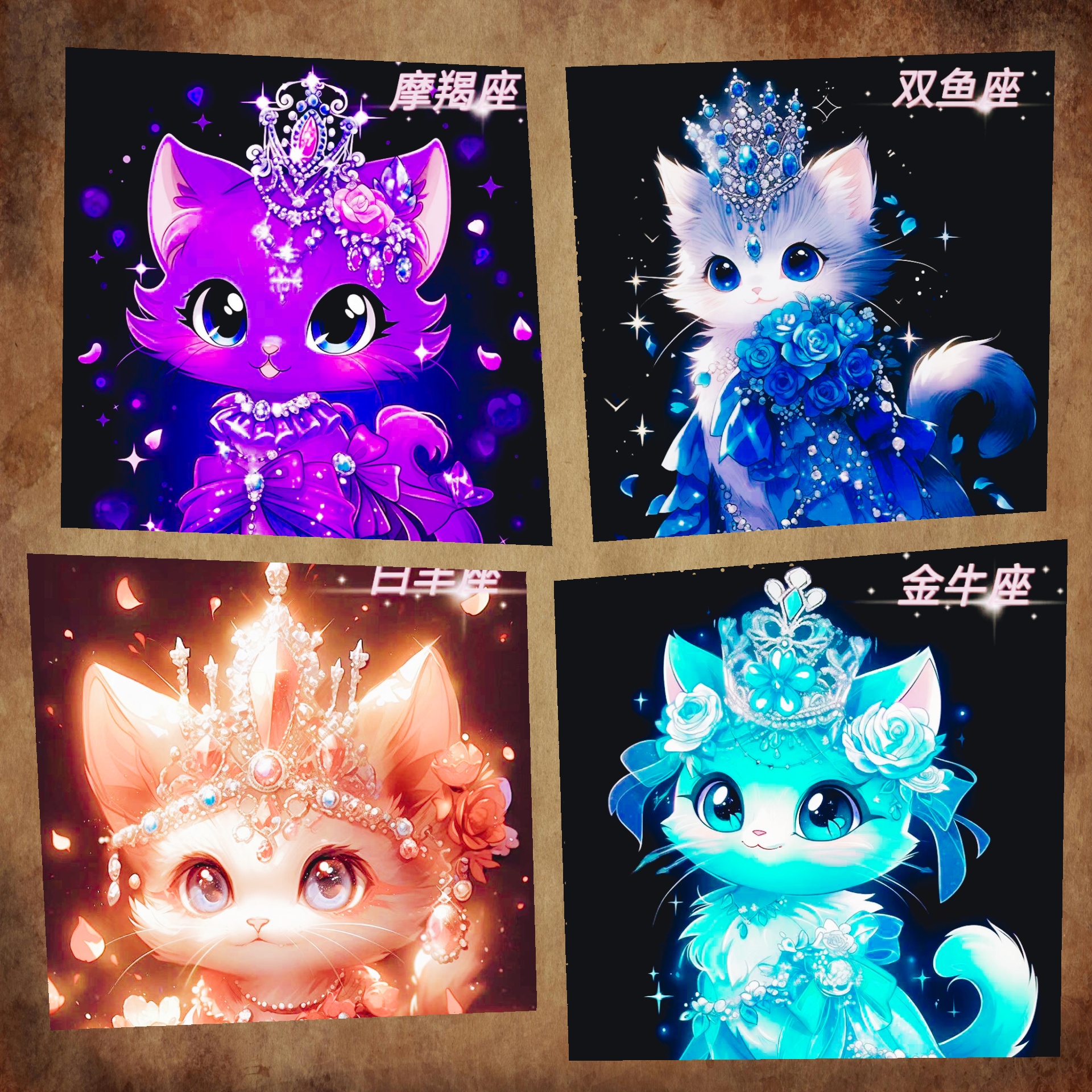 星座猫咪公主尊享高贵降临